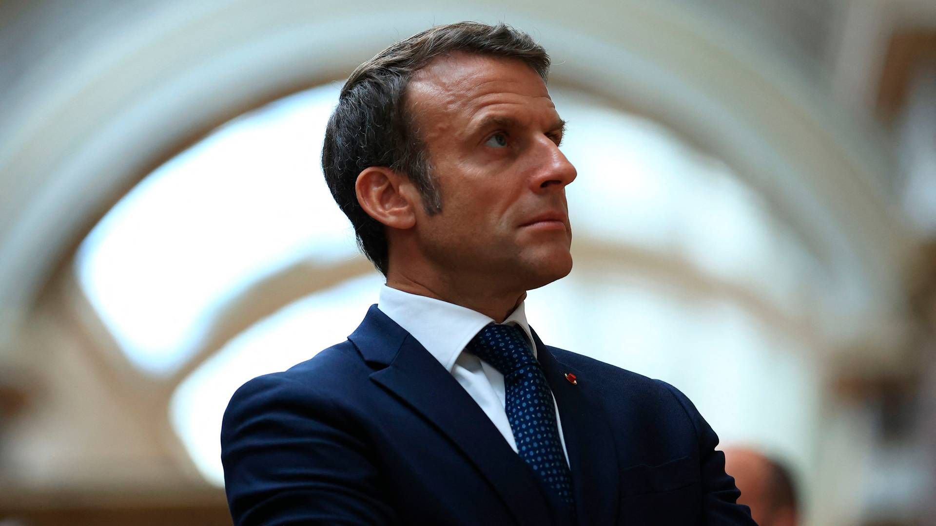 Frankrig og præsident Emmanuel Macron holder senere på måneden et møde, der sætter fokus på finansieringen af grøn omstilling. | Foto: Aurelien Morissard/AFP/Ritzau Scanpix