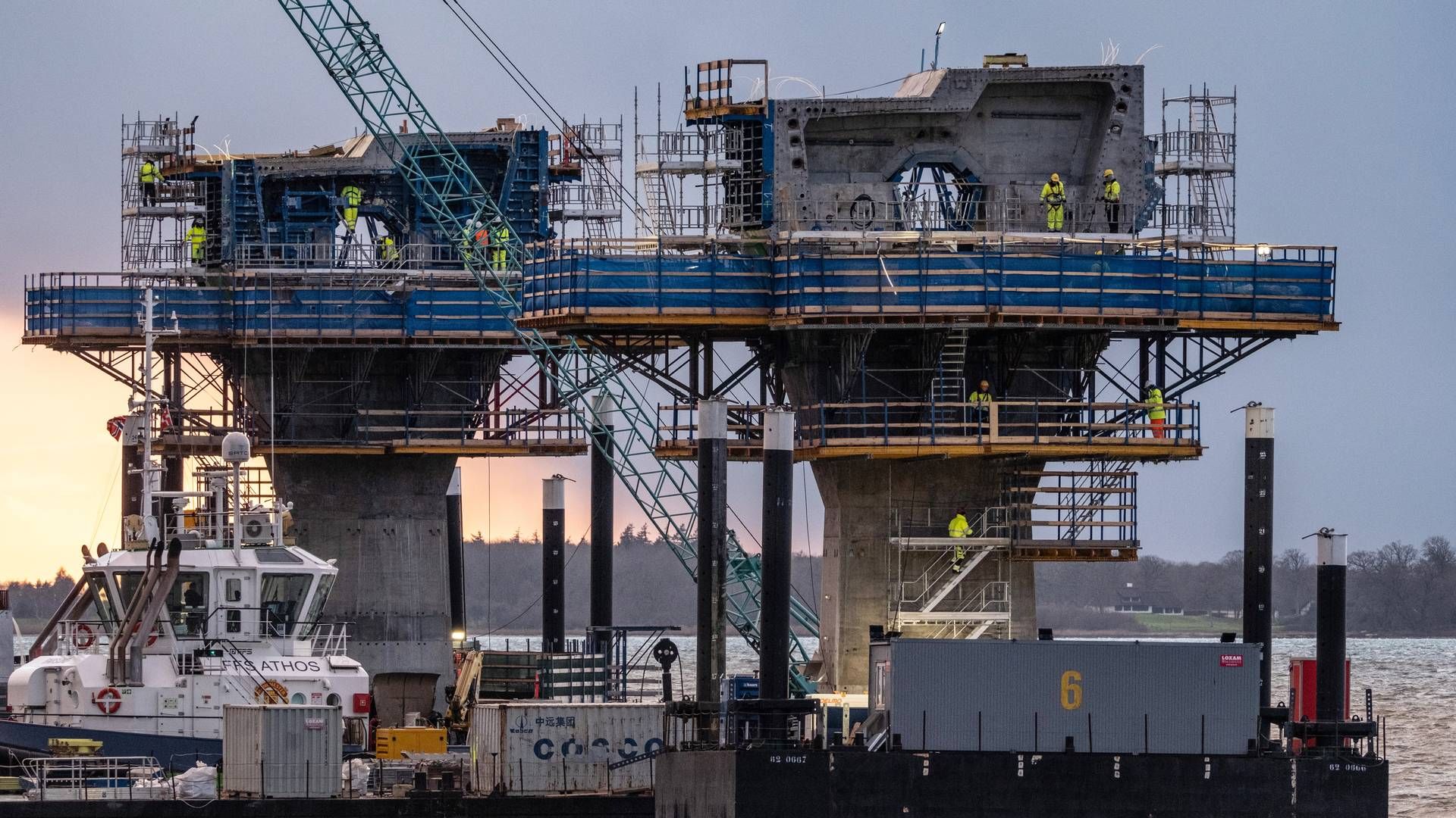 Det er SBJV-konsortiet, der skal bygge den nye Storstrømsbro mellem Sjælland og Falster. | Foto: Per Rasmussen