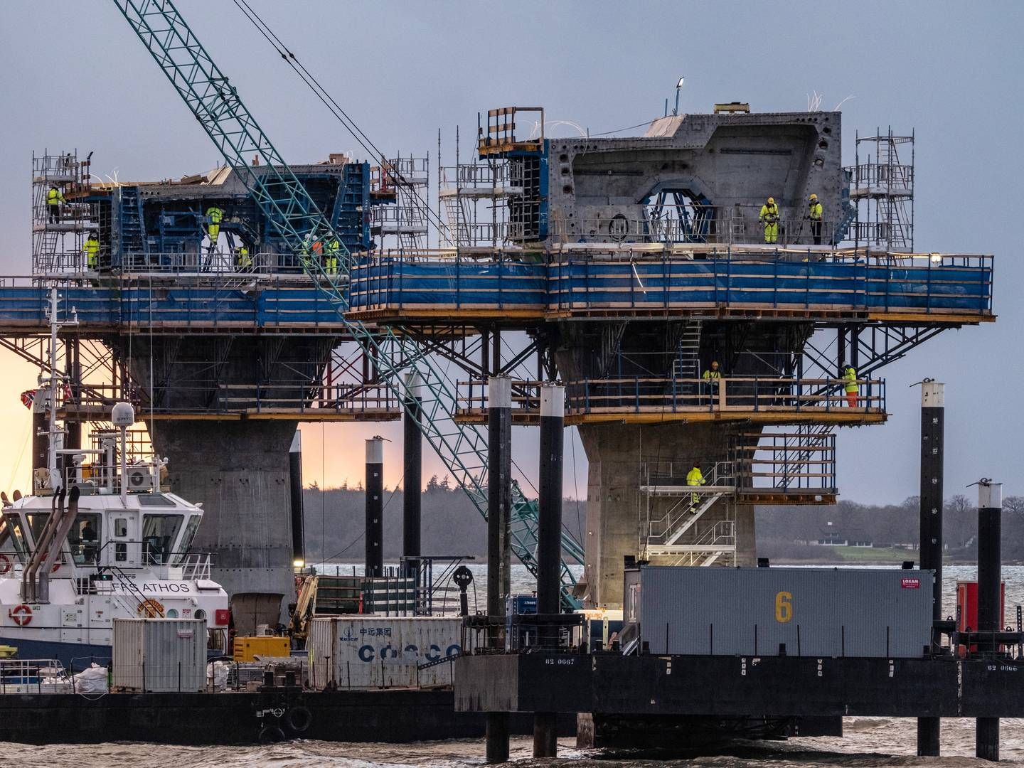 Det er SBJV-konsortiet, der skal bygge den nye Storstrømsbro mellem Sjælland og Falster. | Foto: Per Rasmussen