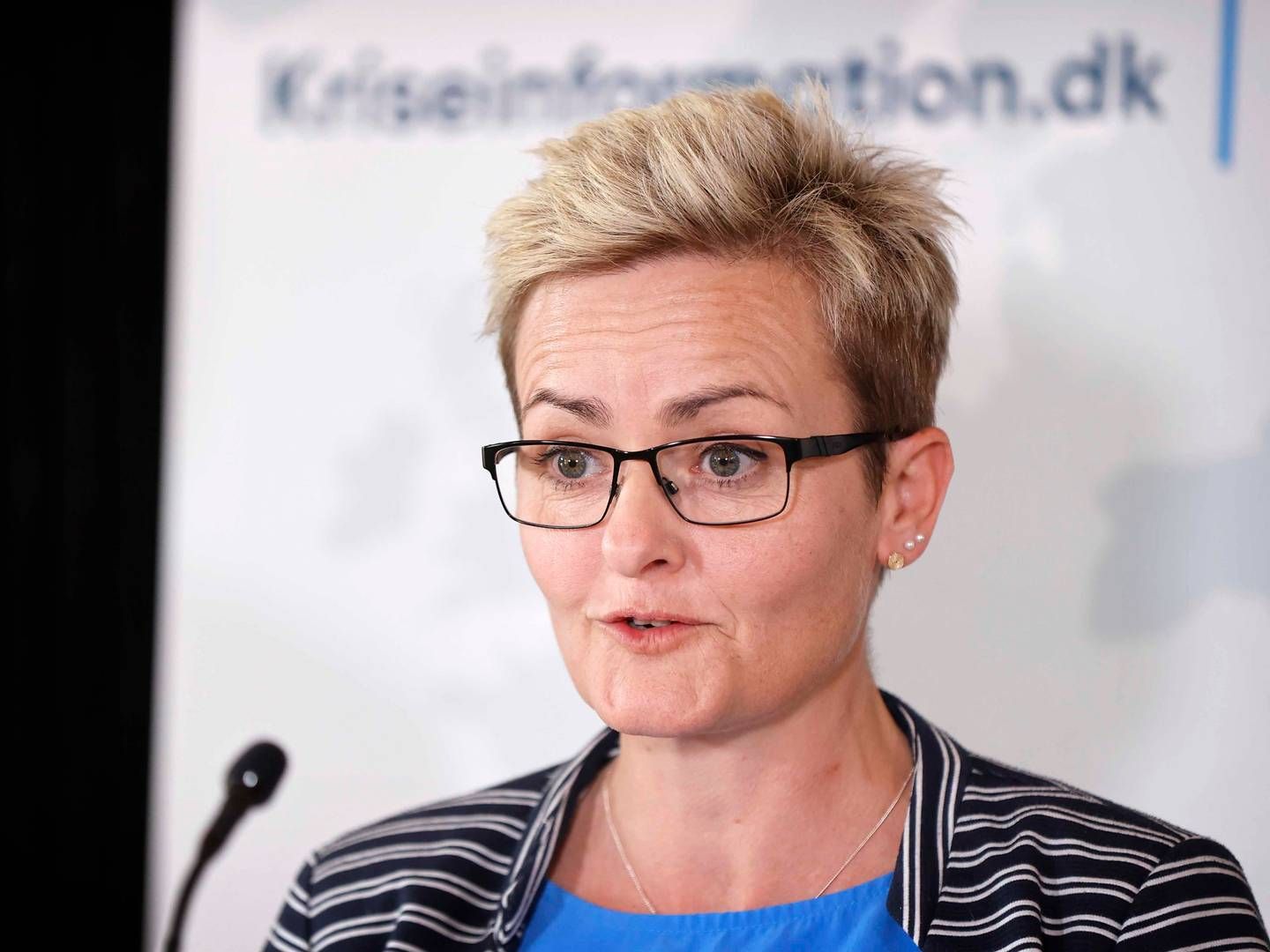 Social- og boligminister Pernille Rosenkrantz-Theil. | Foto: Jens Dresling