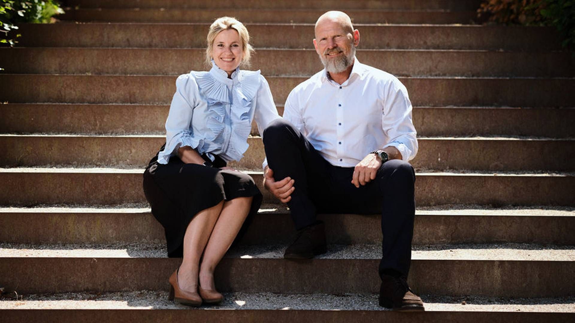 Anne Kathrine Wennergren Holm og Claus Stig Pedersen, henholdsvis dansk og nordisk bæredygtighedsleder hos revisions- og konsulenthuset Deloitte. | Foto: Deloitte / Pr