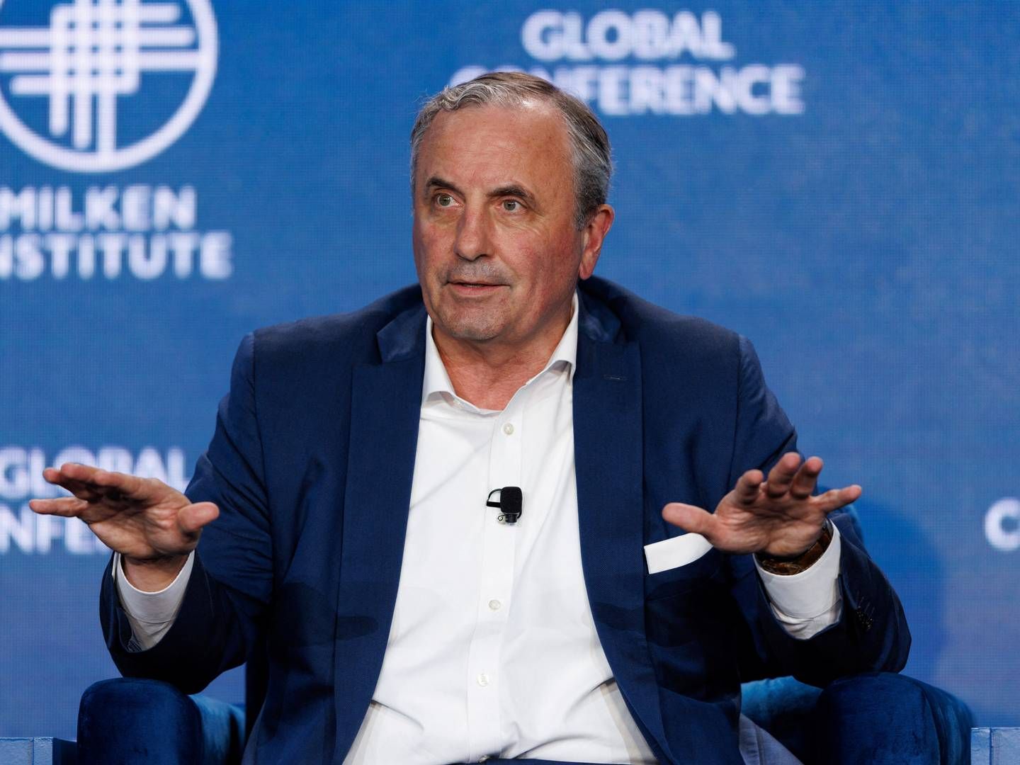 Carmine Di Sibio har været global topchef i EY siden 2019. | Foto: Mike Blake/Reuters/Ritzau Scanpix