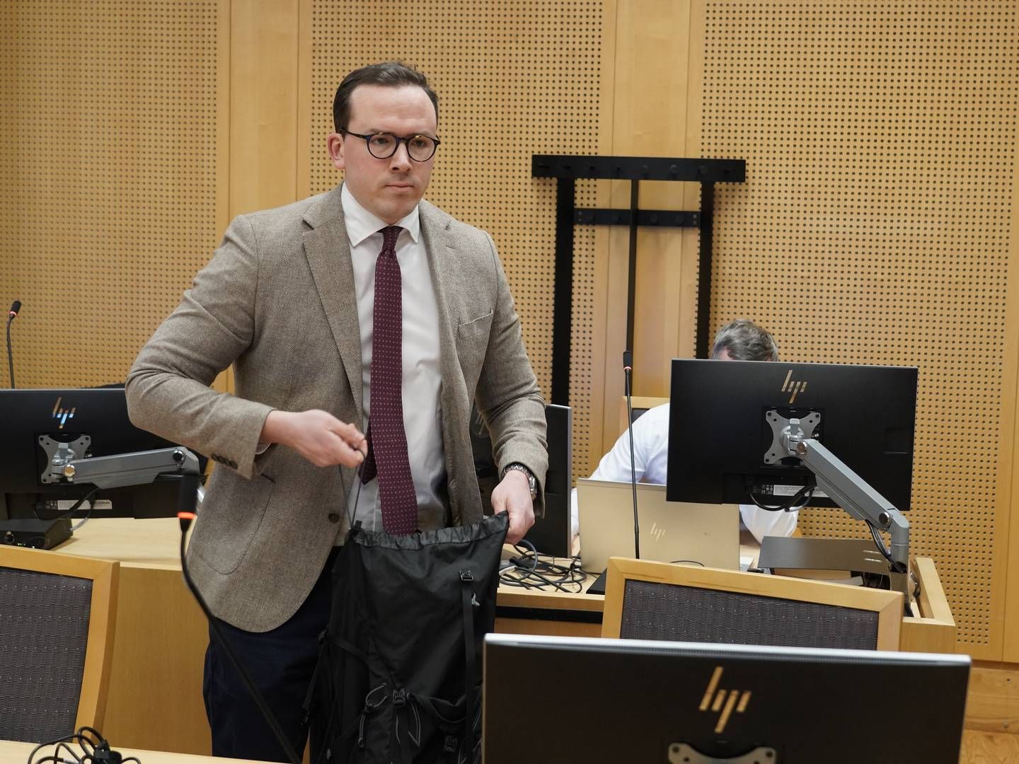 Politiadvokat ved påtale finans og spesiallov i Oslo politidistrikt, Johan Løken. | Foto: Ole Berg-Rusten / NTB