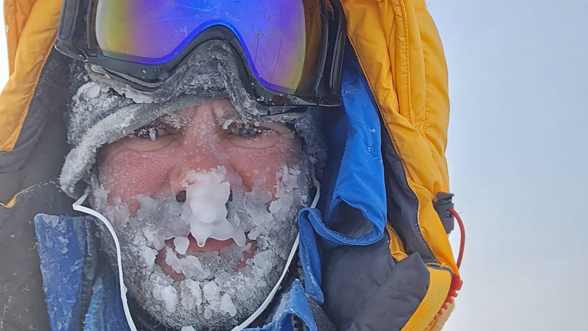 EKSPEDISJON: Opsahl Gruppen-eier Anders Opsahl har nylig krysset Grønland, som er verdens største øy. | Foto: Anders Opsahl