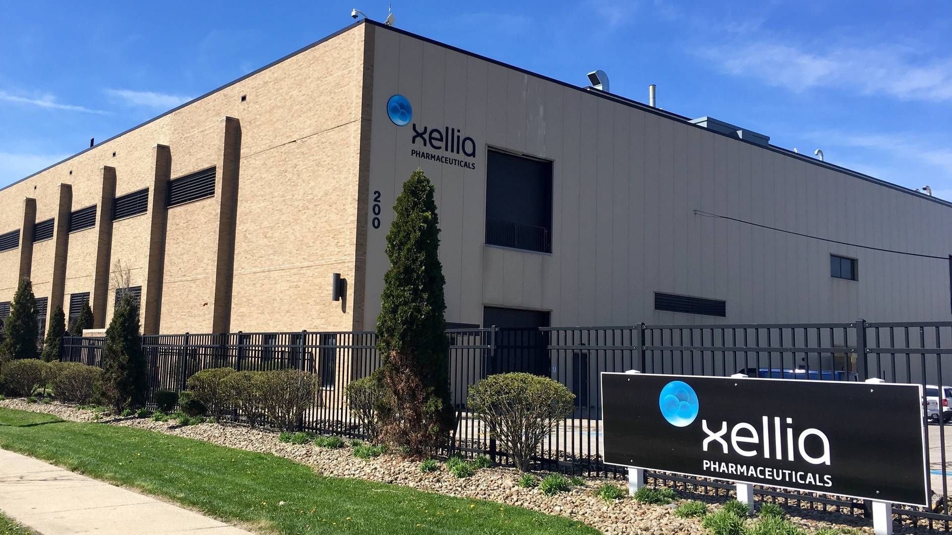 Xellia har de seneste år bygget på en fabrik i amerikanske Cleveland, der skal åbne næste år. | Foto: Xellia Pharmaceuticals / Pr
