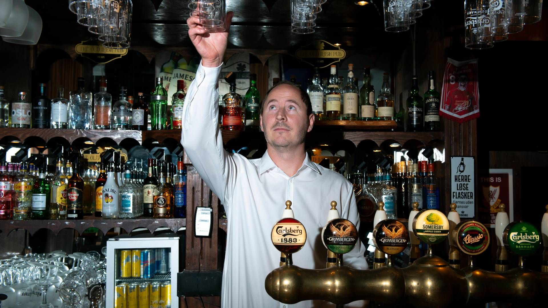 Peder Blak, adm. direktør af Old Irish Pub, er tæt på at sælge barkæden sammen med sin bror. Kæden vil blive værdisat til en halv milliard kr. ved salget, erfarer medie. | Foto: Kasper Heden Andersen