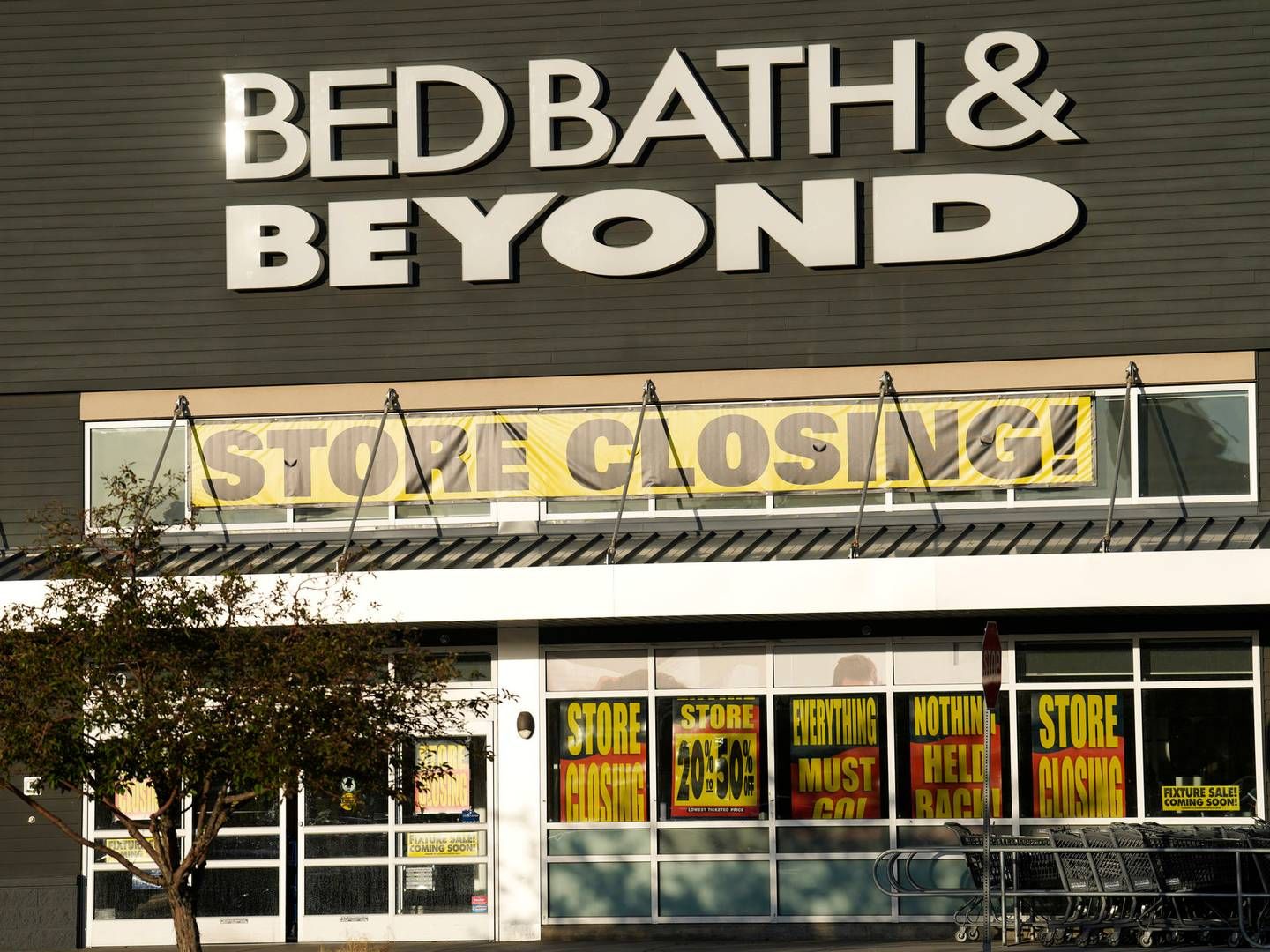 Bed Bath & Beyond gik konkurs efter længere tid med økonomiske problemer. | Foto: David Zalubowski/ap/ritzau Scanpix