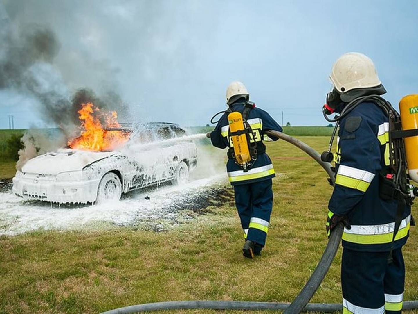 Brandøvelser er ifølge Danske Regioner en af de store kilder til PFAS forurening, og derfor må Forsvaret bære sin del af regningen for oprensningen, lyder det fra regionerne. | Foto: Piqsels.com