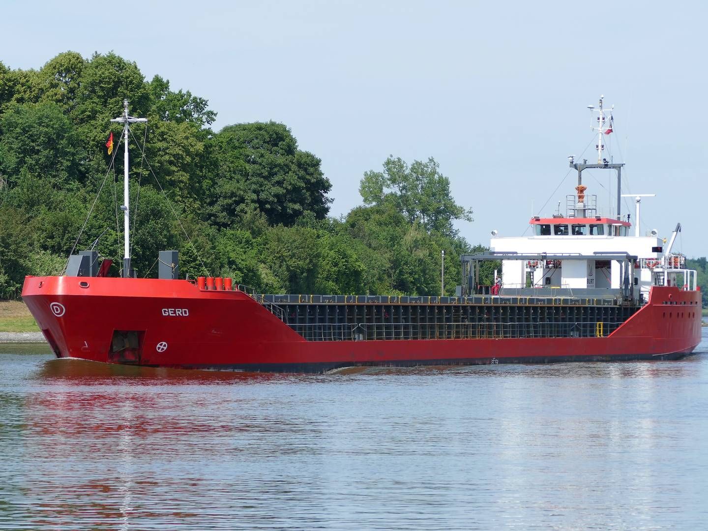The 28-year-old bulker "Gerd" was retained in 2020 at a Danish port, because it lacked sufficient food stock for its crew. This restriction came about due to control from the Danish Maritime Authority. | Photo: fotograf: Hans-peter Schröder