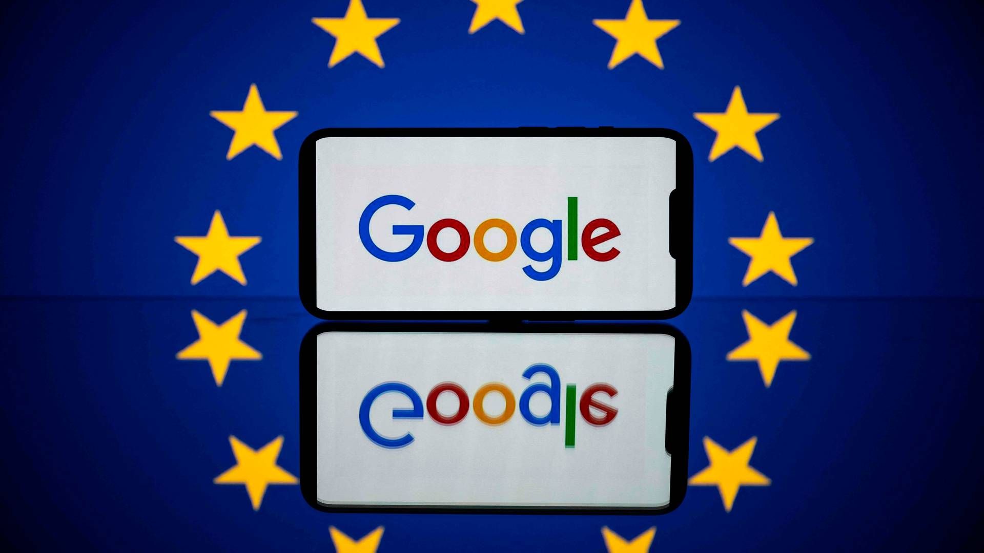 "Vi er uenige i Kommissionens synspunkt og vil reagere i overensstemmelse med det," lyder det fra global annoncechef i Google efter onsdagens melding om konkurrencesag i EU. | Foto: Lionel Bonaventure/Ritzau Scanpix