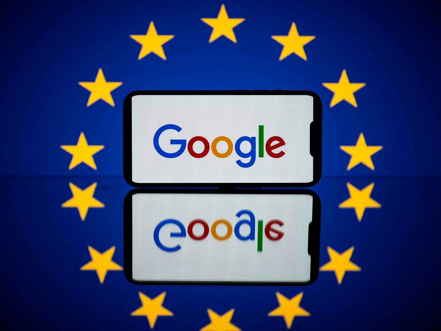 "Vi er uenige i Kommissionens synspunkt og vil reagere i overensstemmelse med det," lyder det fra global annoncechef i Google efter onsdagens melding om konkurrencesag i EU. | Foto: Lionel Bonaventure/Ritzau Scanpix