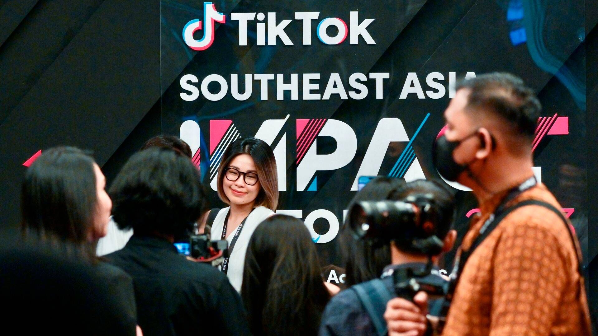 Tiktok vil investere flere mia. dollar i e-commerce i Sydøstasien. Hele området genererer Tiktok mere end 325 mio. besøgende til appen hver måned. | Foto: Bay Ismoyo/AFP/Ritzau Scanpix
