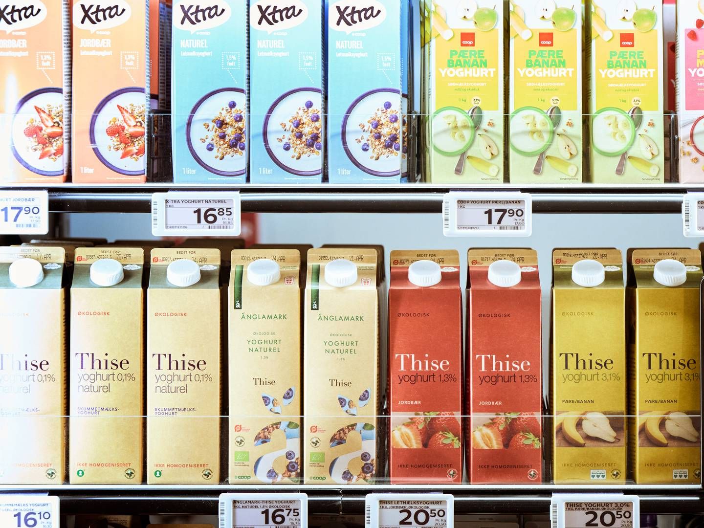 Privat label fylder mellem 20 og 30 pct. af sortimentet i en dagligvarehandel, ifølge Coop og Dagrofa. | Foto: Niclas Jessen/coop/pr