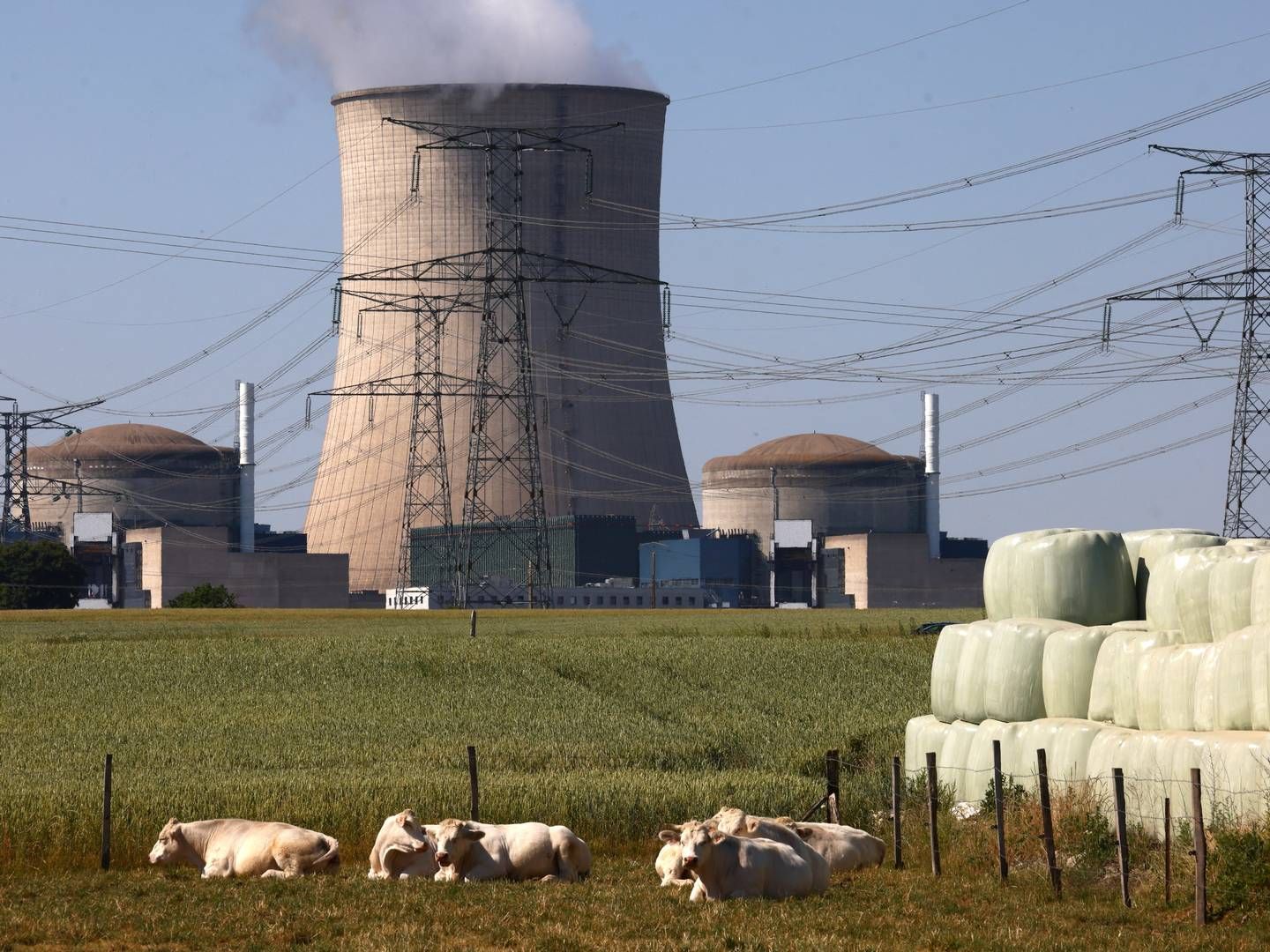 A general view shows a cooling tower and reactors of the Electricite de France (EDF) nuclear power plant in Cattenom, France, June, 2023 | Photo: Yves Herman/Reuters/Ritzau Scanpix