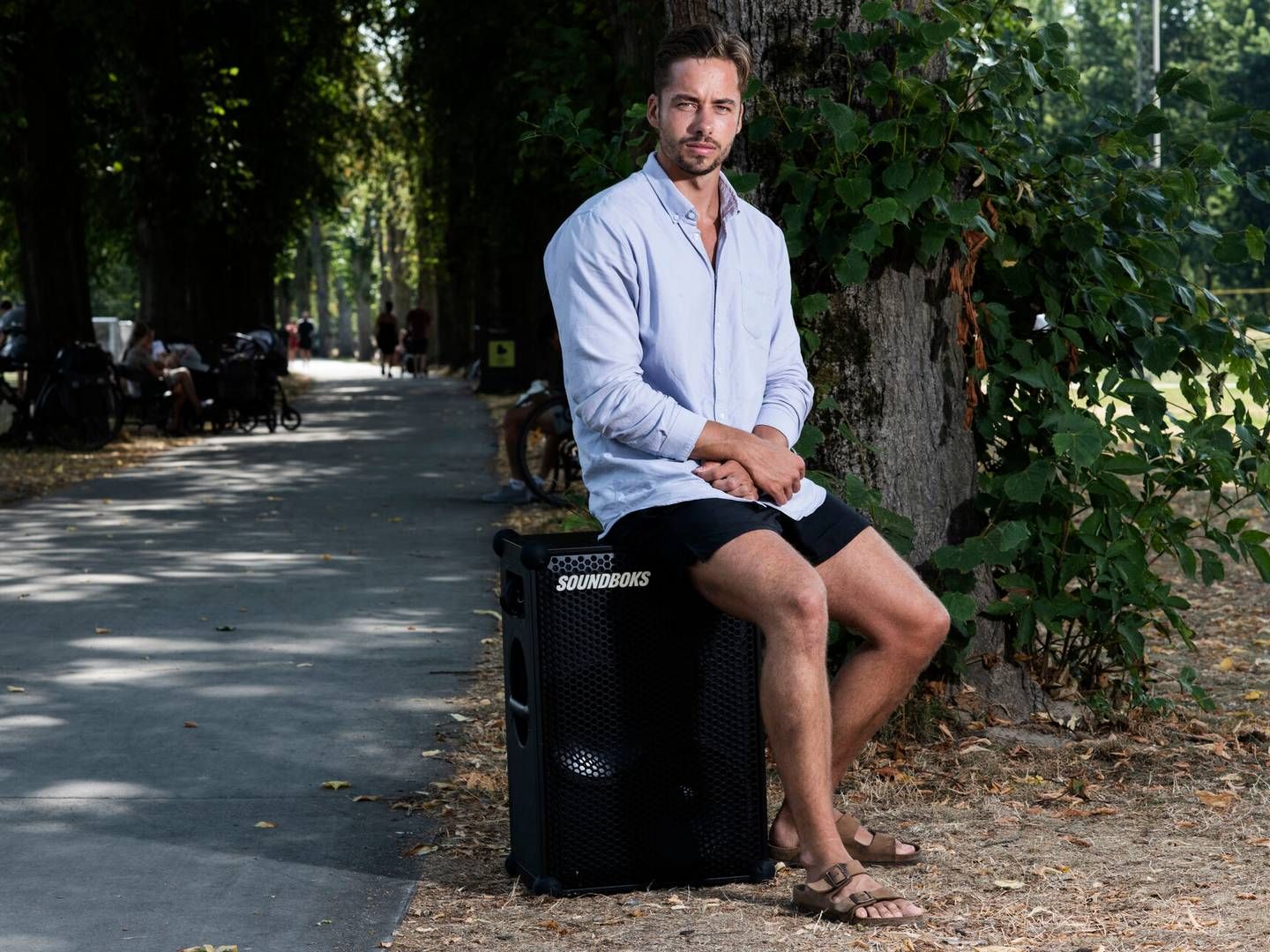 Jesper Theil er direktør og medstifter af firmaet Soundboks – et firma han har skabt med sine gymnasievenner. | Foto: Gregers Tycho/ritzau Scanpix