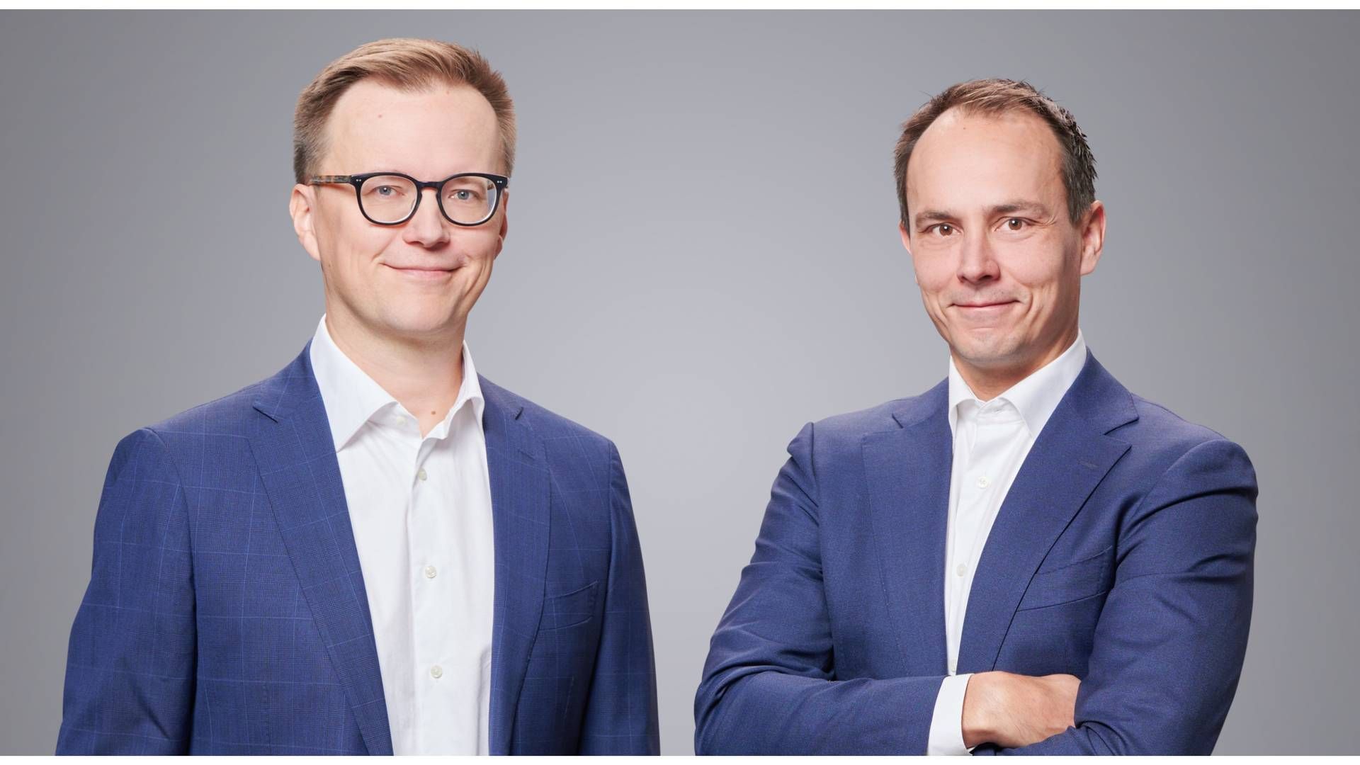 Jan Brännback (l.) and Janne Lähdesmäki (r.), portfolio managers at Schroders. | Photo: PR Schroders.