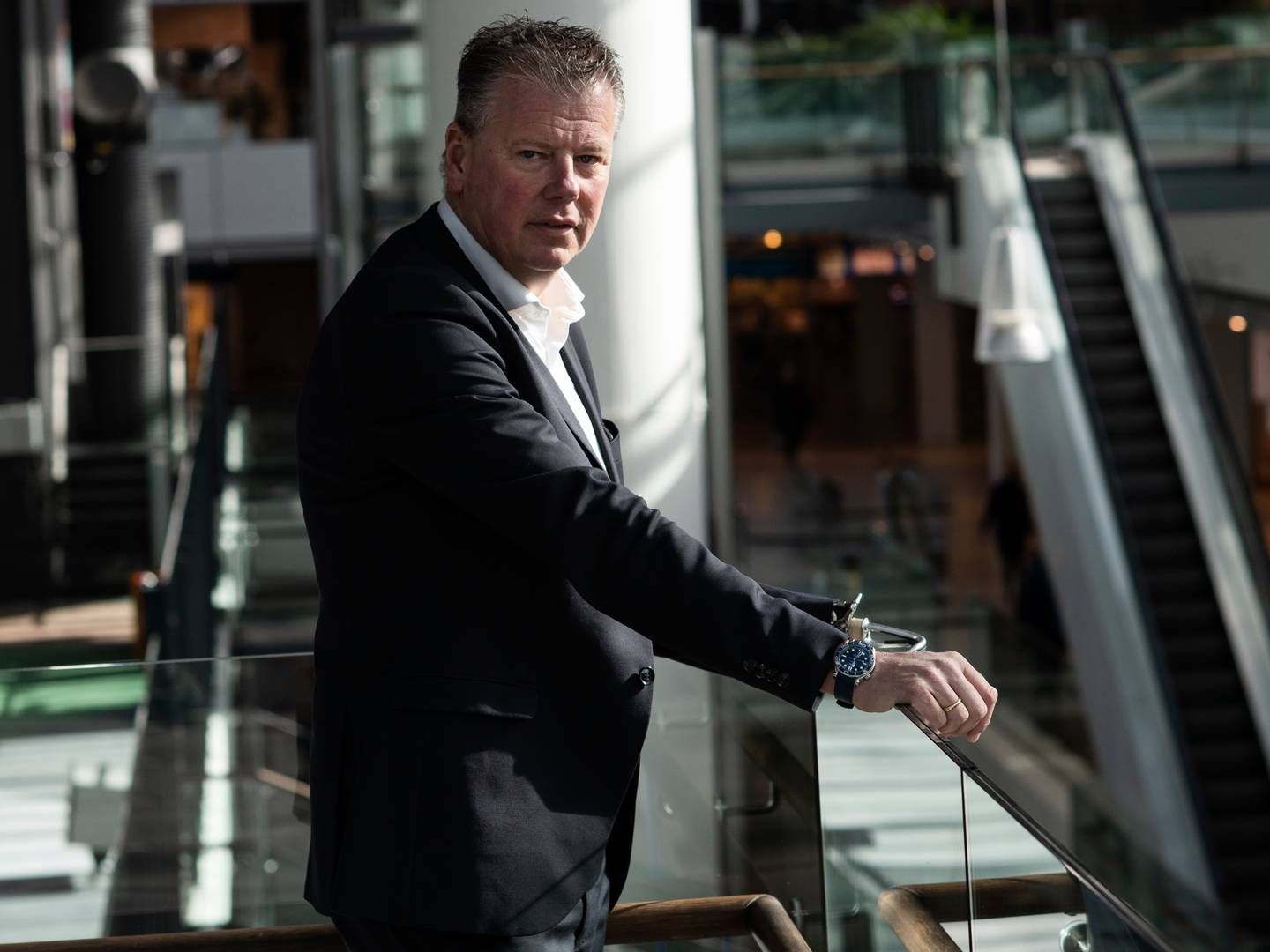 Jesper Faurholdt er adm. direktør i Danske Shoppingcentre, der ejer og administrerer 17 centre i Danmark. | Foto: Gregers Tycho/ERH