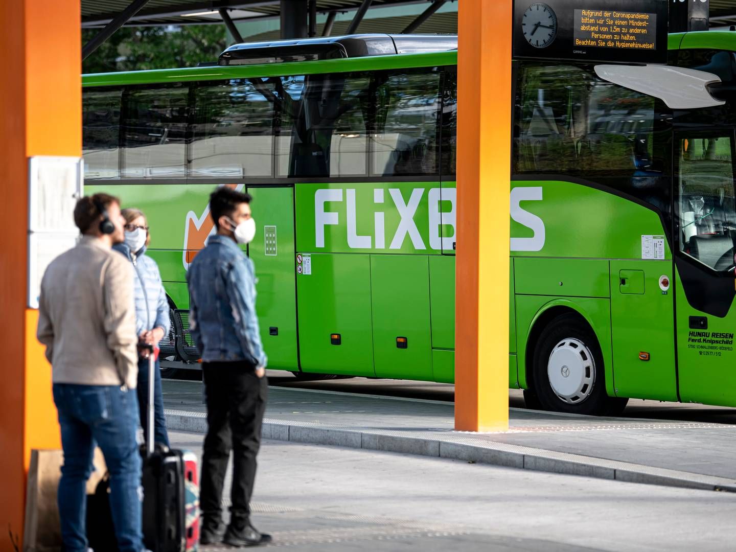 I 2040 skal en europæisk rejse med Flixbus ikke udlede CO2. | Foto: Fabian Sommer/AP/Ritzau Scanpix