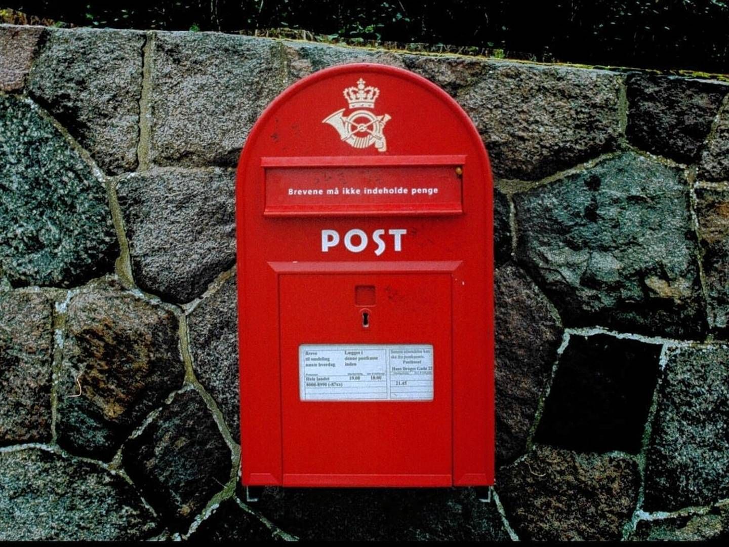 Hvis ikke posten kan leveres alle steder i landet på markedsvilkår, kan statsstøtte igen komme på tale, fremgår det af udkastet til en ny postlov. | Foto: Carsten Ingemann/Jyllands-Posten/Ritzau Scanpix