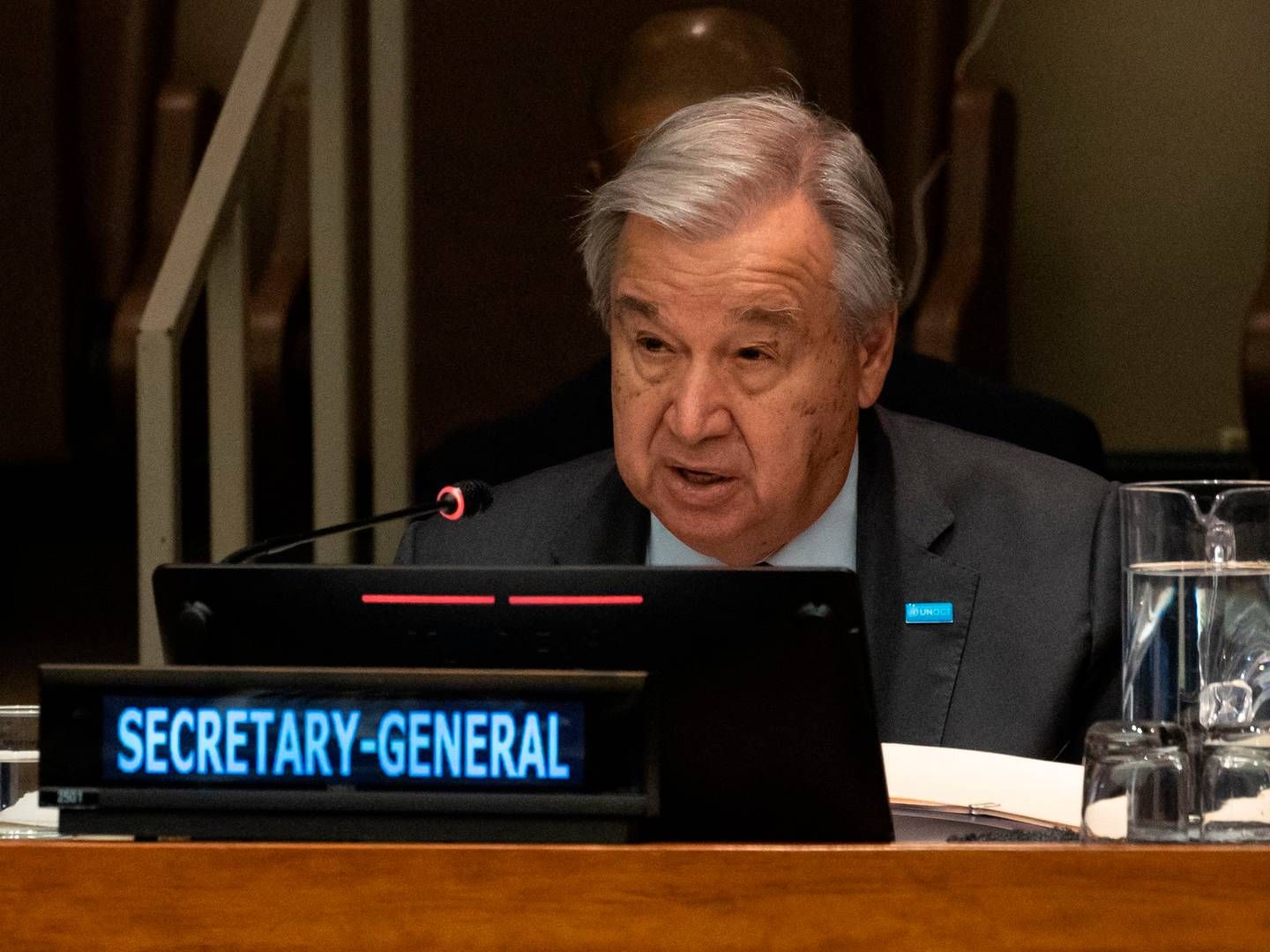 FN's generalsekretær, Antonio Guterres, opfordrer parter i kornaftale til at gøre deres yderste for at forlænge aftalens levetid. | Foto: Yuki Iwamura