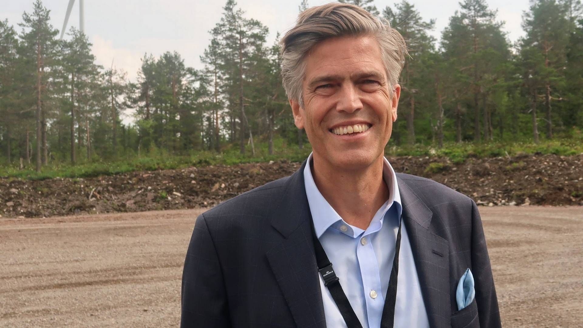 Anders Lenborg, daglig leder i Cloudberry, etterspør nasjonale mål for kraftutbygging. | Foto: Anders Lie Brenna