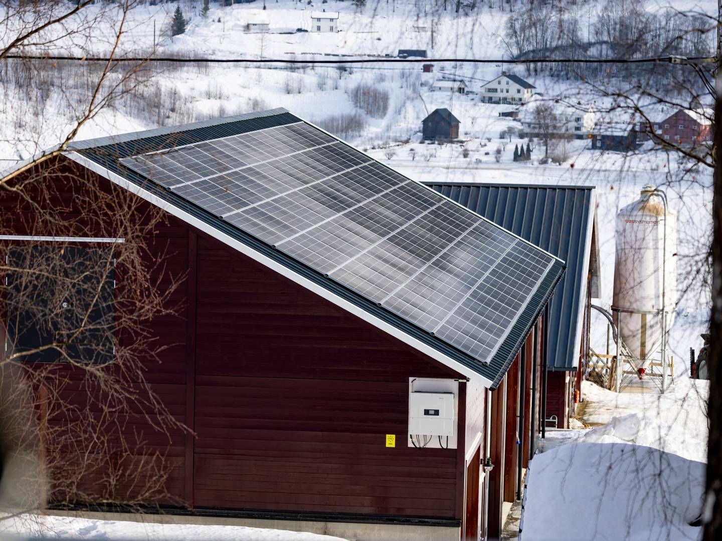 KUTTER STØTTE: Enova reduserer støtten til private solcelleanlegg. | Foto: Geir Olsen / NTB