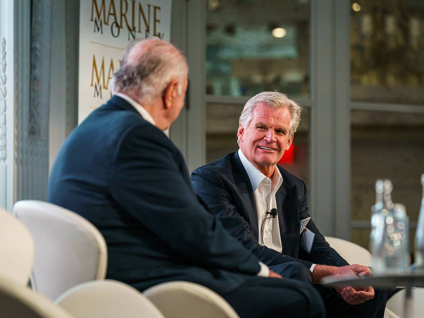 "99 percent of all people look at demand, but what you have to focus on is supply. I focus on supply," says Tor Olav Trøim at the Marine Money Week conference in New York. | Photo: David Butler Ii