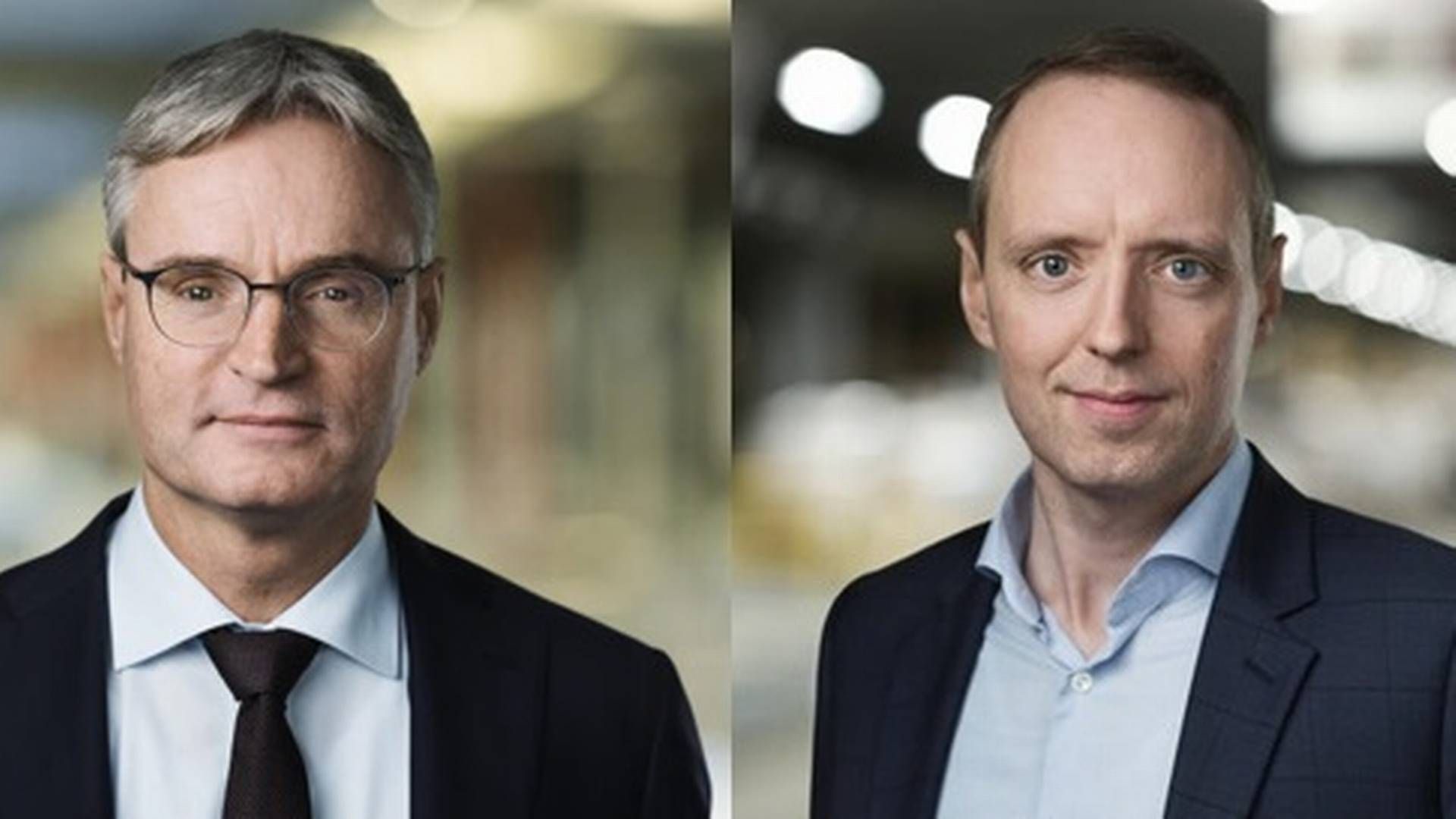 Et af de mest markante jobskifter i dansk detailhandel i år er i Salling Group, hvor Per Bank (tv.) stopper som topchef og overlader roret til Anders Hagh. | Foto: Pr/salling Group