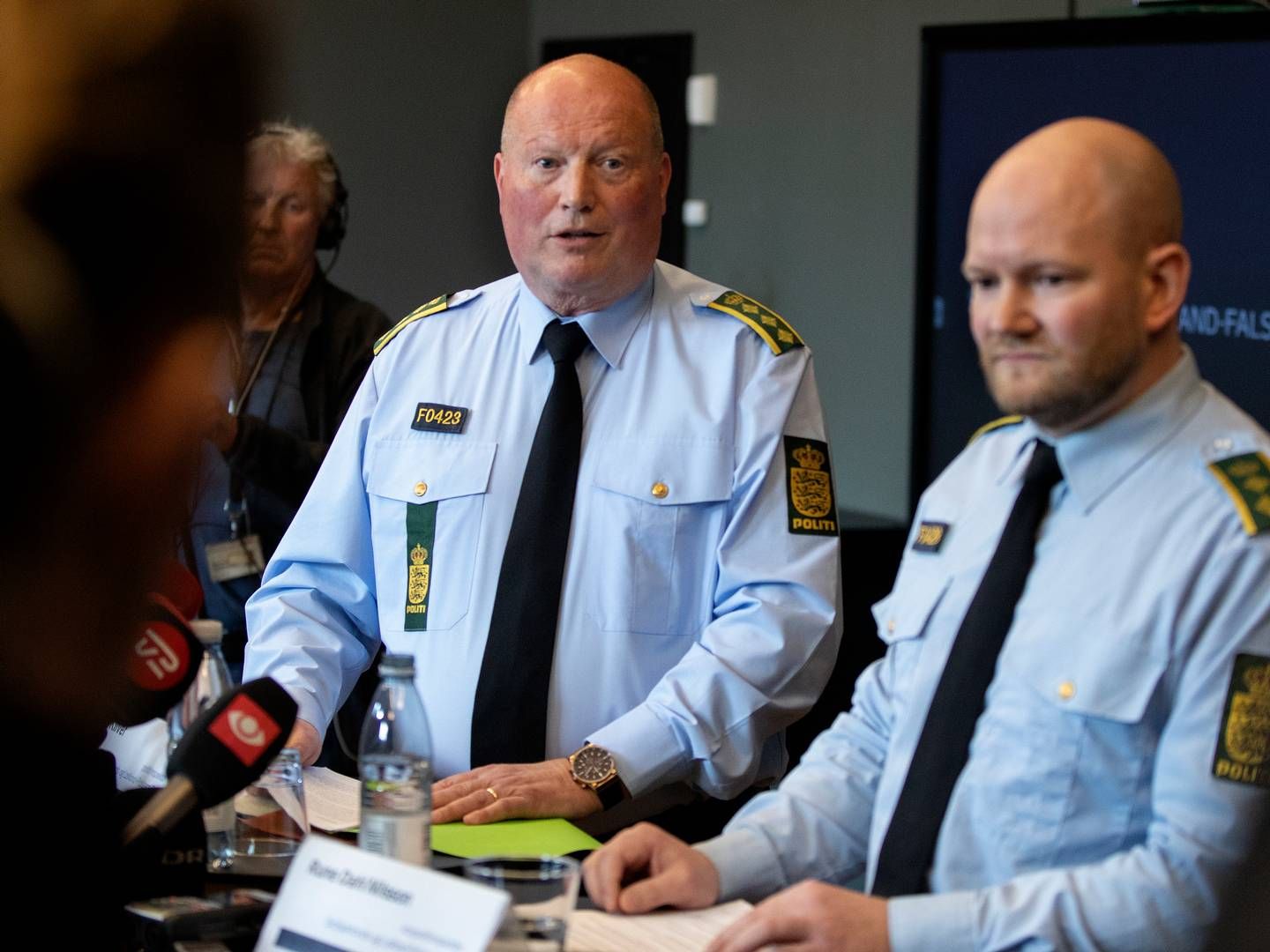 Pressemøde i forbindelse med den opsigtsvækkende sag om den 13-årige pige, der blev bortført på Vestsjælland i foråret, hvor den sigtede i sagen har udskiftet sin beskikkede forsvarer. | Foto: Finn Frandsen/Ritzau Scanpix