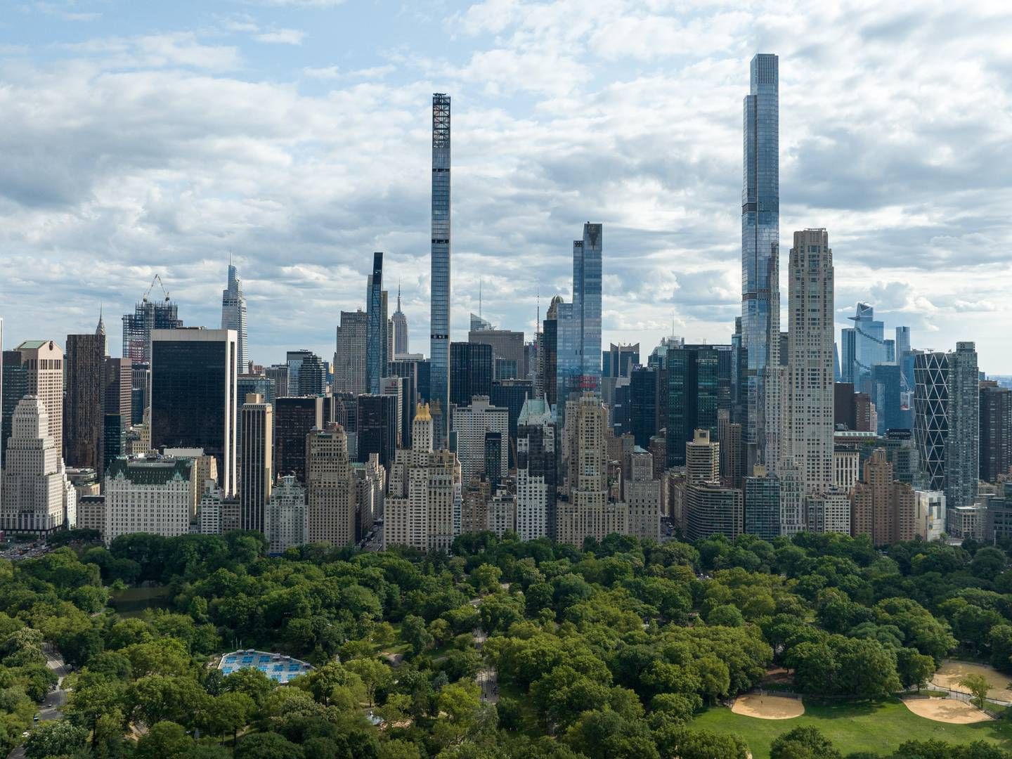 Büros, wohin das Auge reicht - die New Yorker Skyline. | Foto: picture alliance / AA | Lokman Vural Elibol