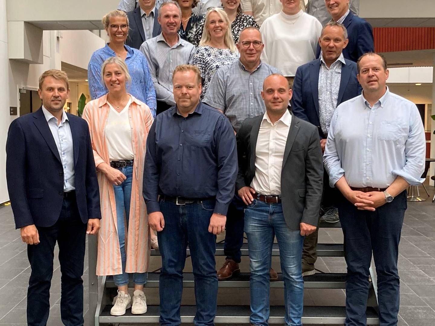 Bestyrelsen består af 21 medlemmer. Henrik Jessen er ny bestyrelsesformand. PR-foto: Landbrug og Fødevarer Syddanmark.