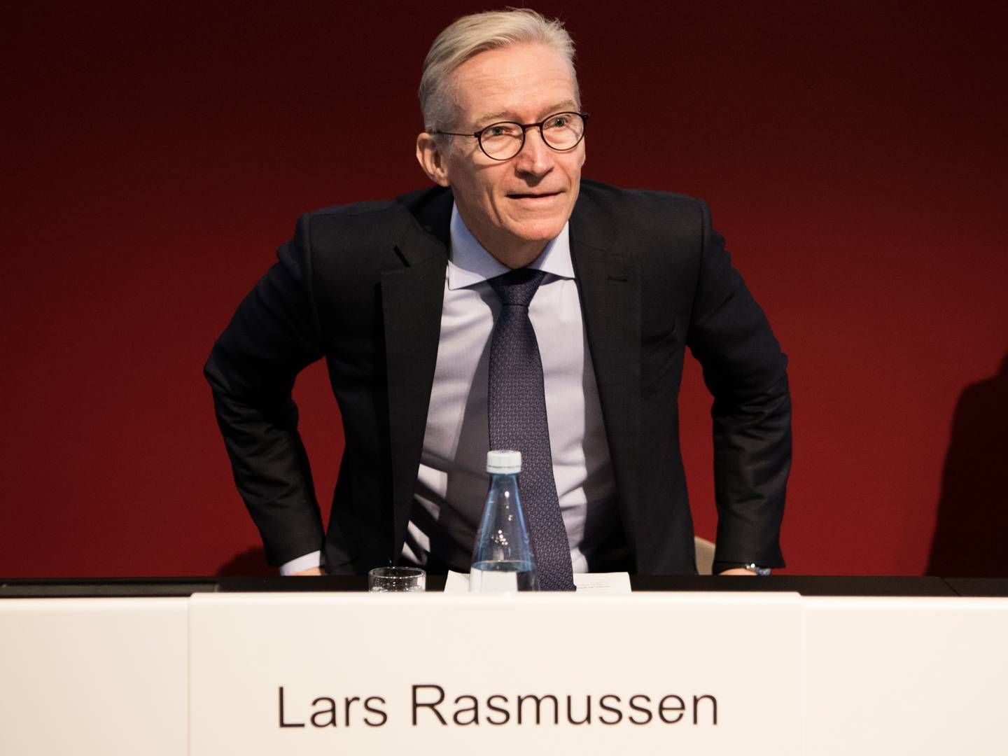Lars Rasmussen blevfor første gang nomineret til valg til Lundbecks bestyrelse i 2013. | Foto: Gregers Tycho
