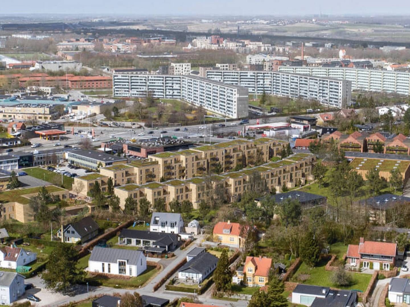Thybo Ejendomsudvikling solgte sidste år et udviklingsprojekt på 229 boliger i aarhusianske Risskov til Koncenton. | Foto: PR-visualisering / Erik Nord Arkitekter, M / ARCH og C. F. Møller Architects