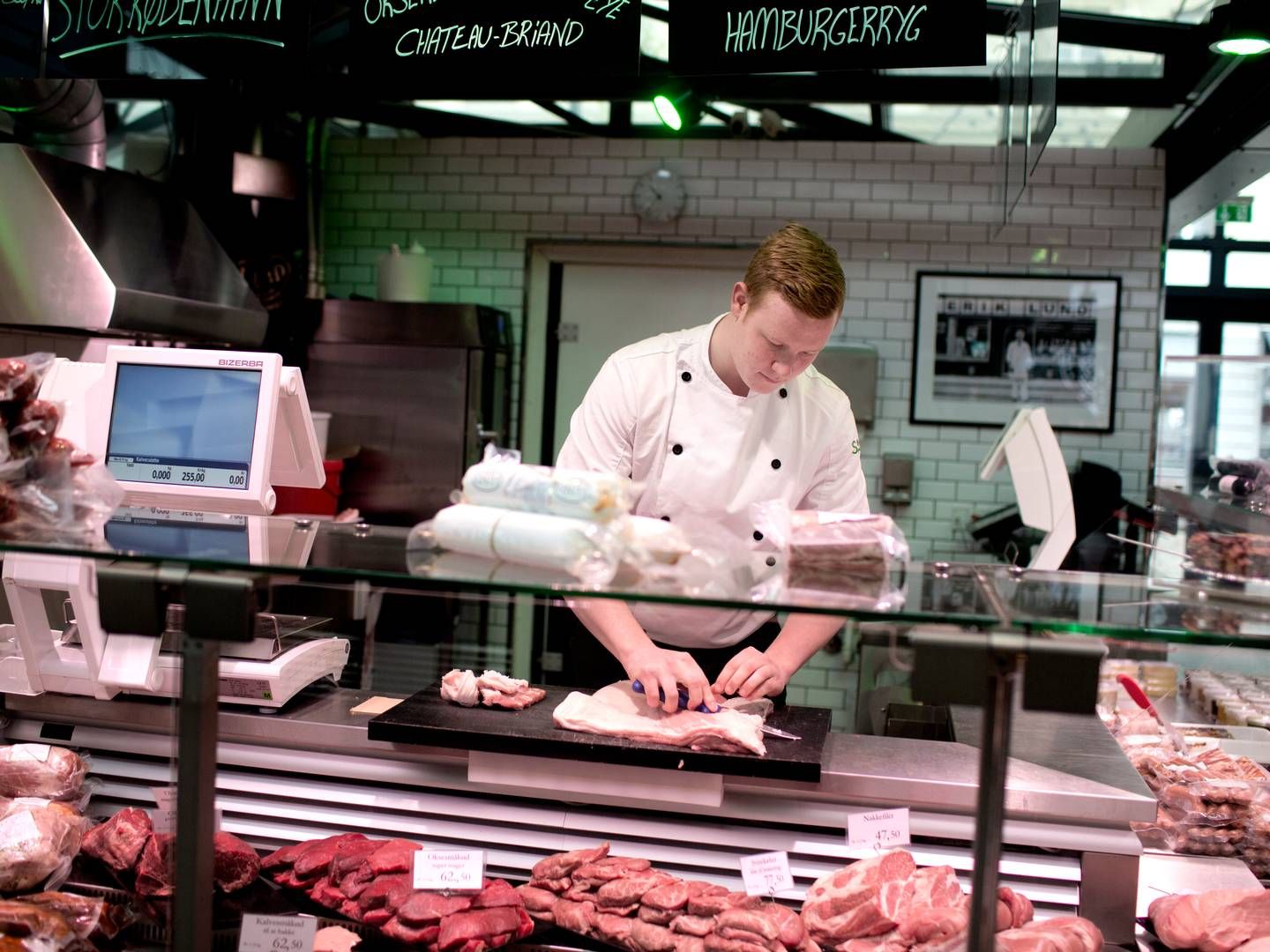 Slagter Lund har fire slagterforretninger i hovedstadsområdet. | Foto: Mie Brinkmann