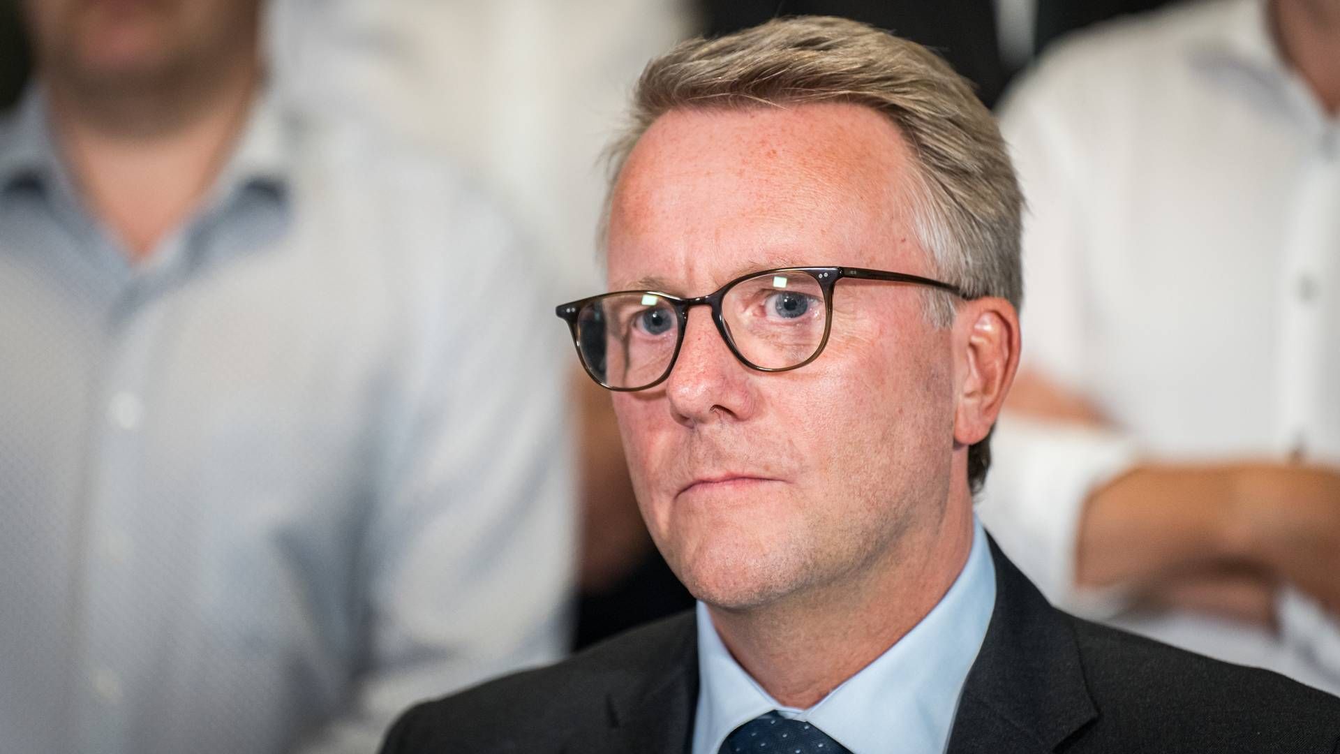 Morten Bødskov (S) opfordrer landets banker til at sikre Dankortets fremtid. | Foto: Emil Nicolai Helms