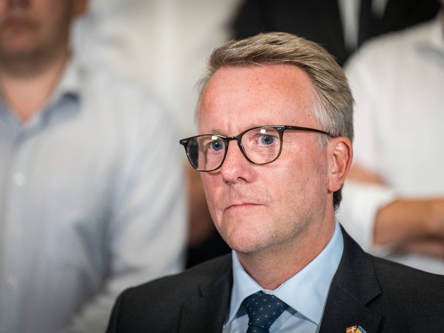 Morten Bødskov (S) opfordrer landets banker til at sikre Dankortets fremtid. | Foto: Emil Nicolai Helms