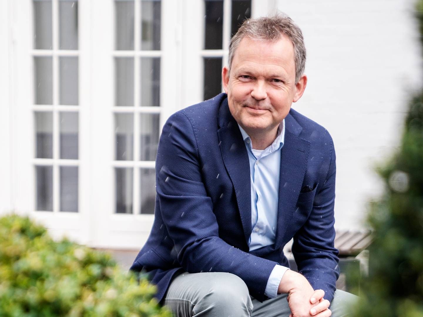 Ulrik Nødgaard, adm. direktør for Finans Danmark. | Foto: Stine Bidstrup