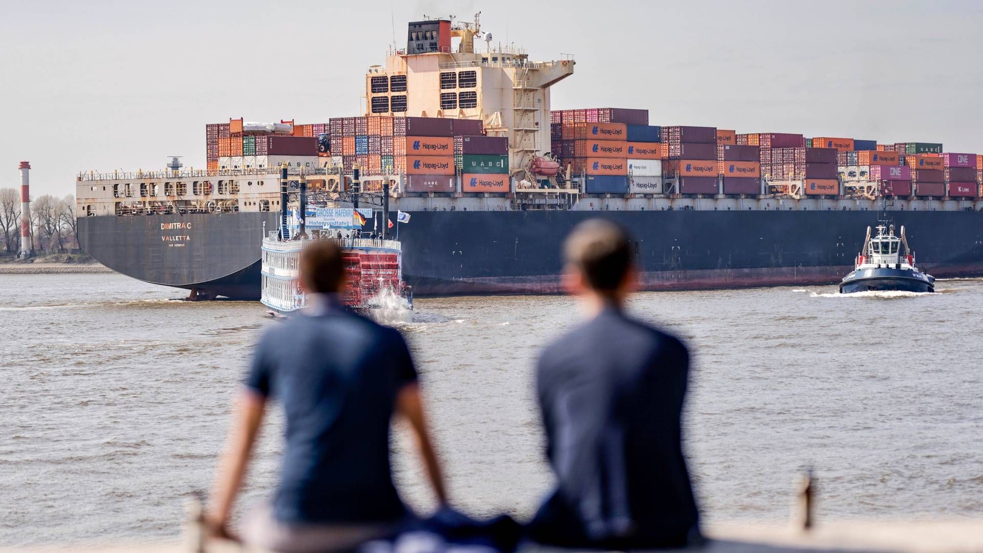 Den globale klimamål for shippingindustrien blev vedtaget i 2018 og lyder på en reduktion på 50 pct. i 2050 i forhold til 2008, hvor udledningen toppede. Mange håber på, at kravet nu bliver strammet. | Foto: Axel Heimken/AP/Ritzau Scanpix