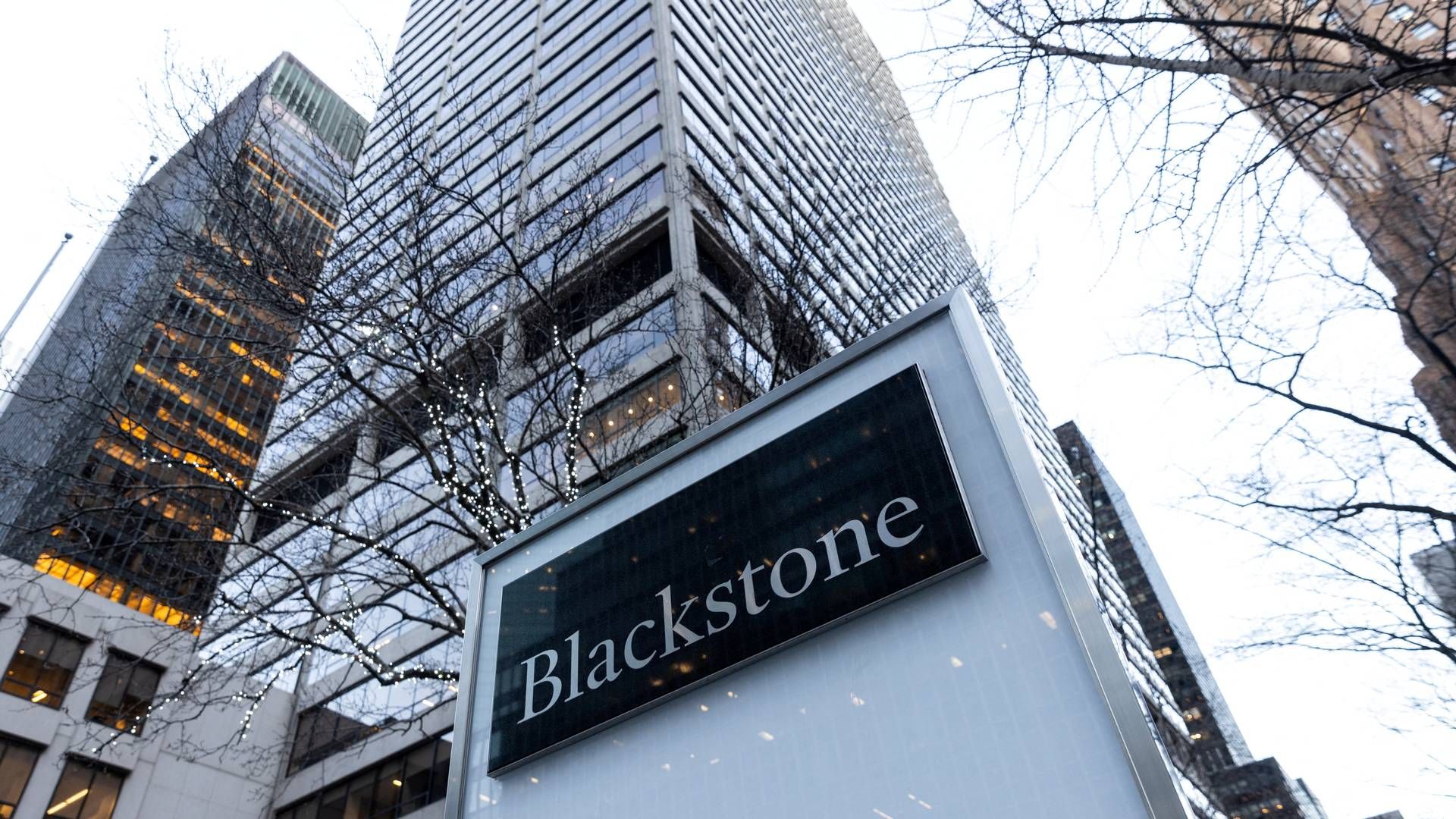 Blackstone har hovedkvarter i New York. | Foto: Jeenah Moon / Reuters / Ritzau Scanpix