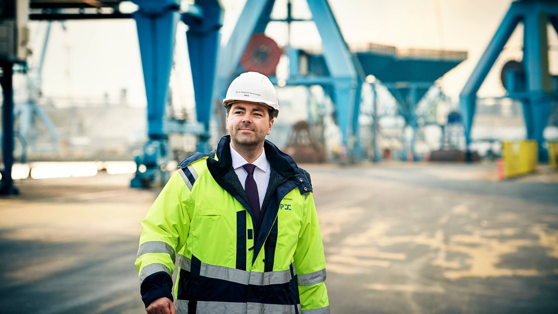 Rune D. Rasmussen, adm. direktør for havneselskabet ADP. | Foto: ADP