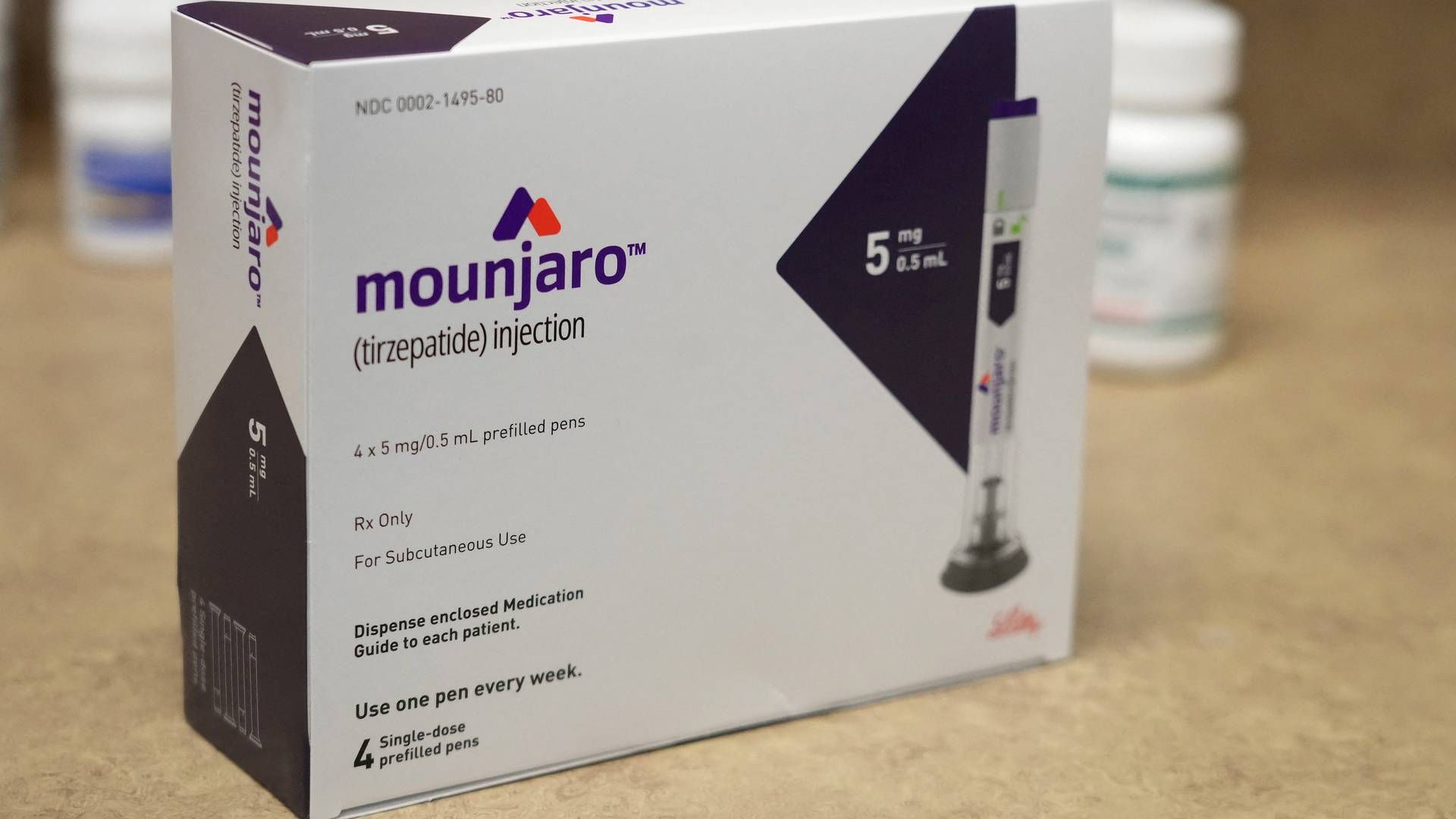 NICE, which among other things advises on medicines and monitors drug prices in the UK, will not yet recommend Eli Lilly’s Mounjaro (tirzepatide) for adults with diabetes. | Photo: George Frey/Reuters/Ritzau Scanpix