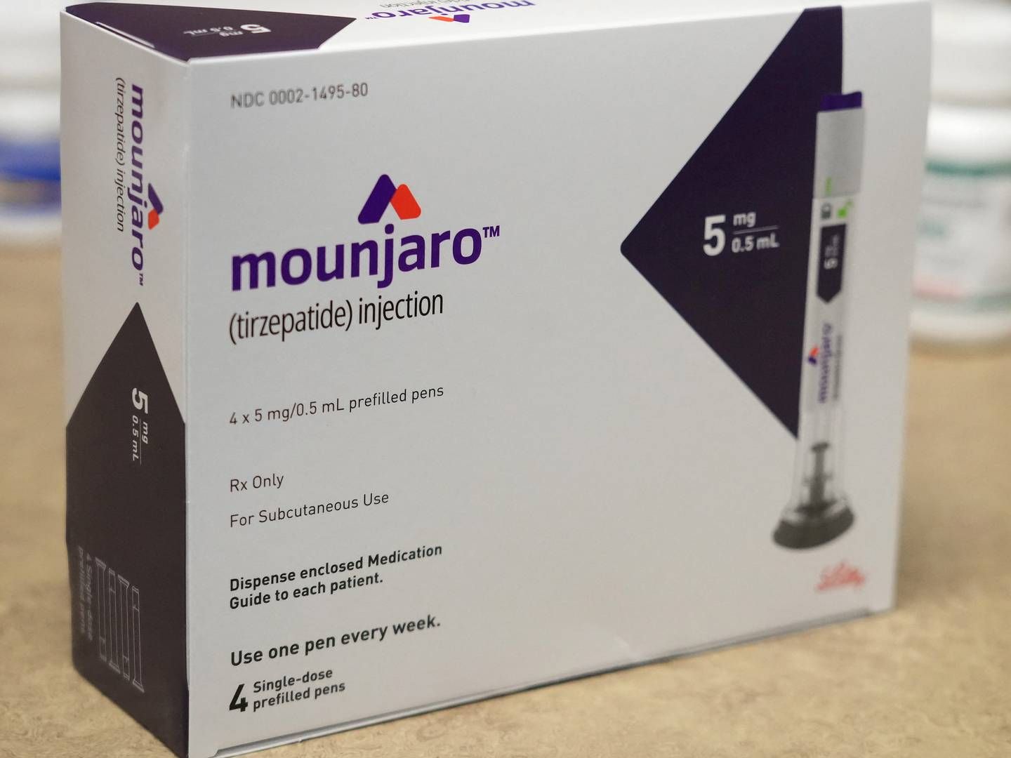 NICE, which among other things advises on medicines and monitors drug prices in the UK, will not yet recommend Eli Lilly’s Mounjaro (tirzepatide) for adults with diabetes. | Photo: George Frey/Reuters/Ritzau Scanpix