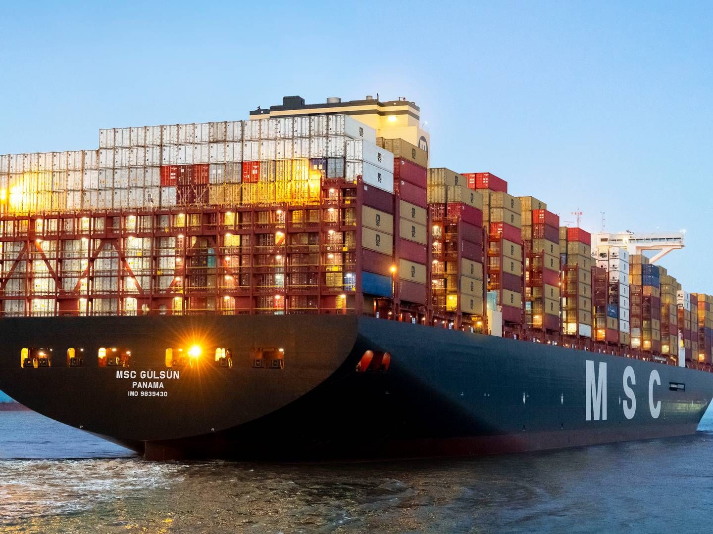 Købet af de fire brugte containerskibe betyder, at MSC har købt 311 second hand-containerskibe siden august 2020, da shippingkoncernen indledte sit historiske opkøbstogt, oplyser Alphaliner. | Photo: Msc