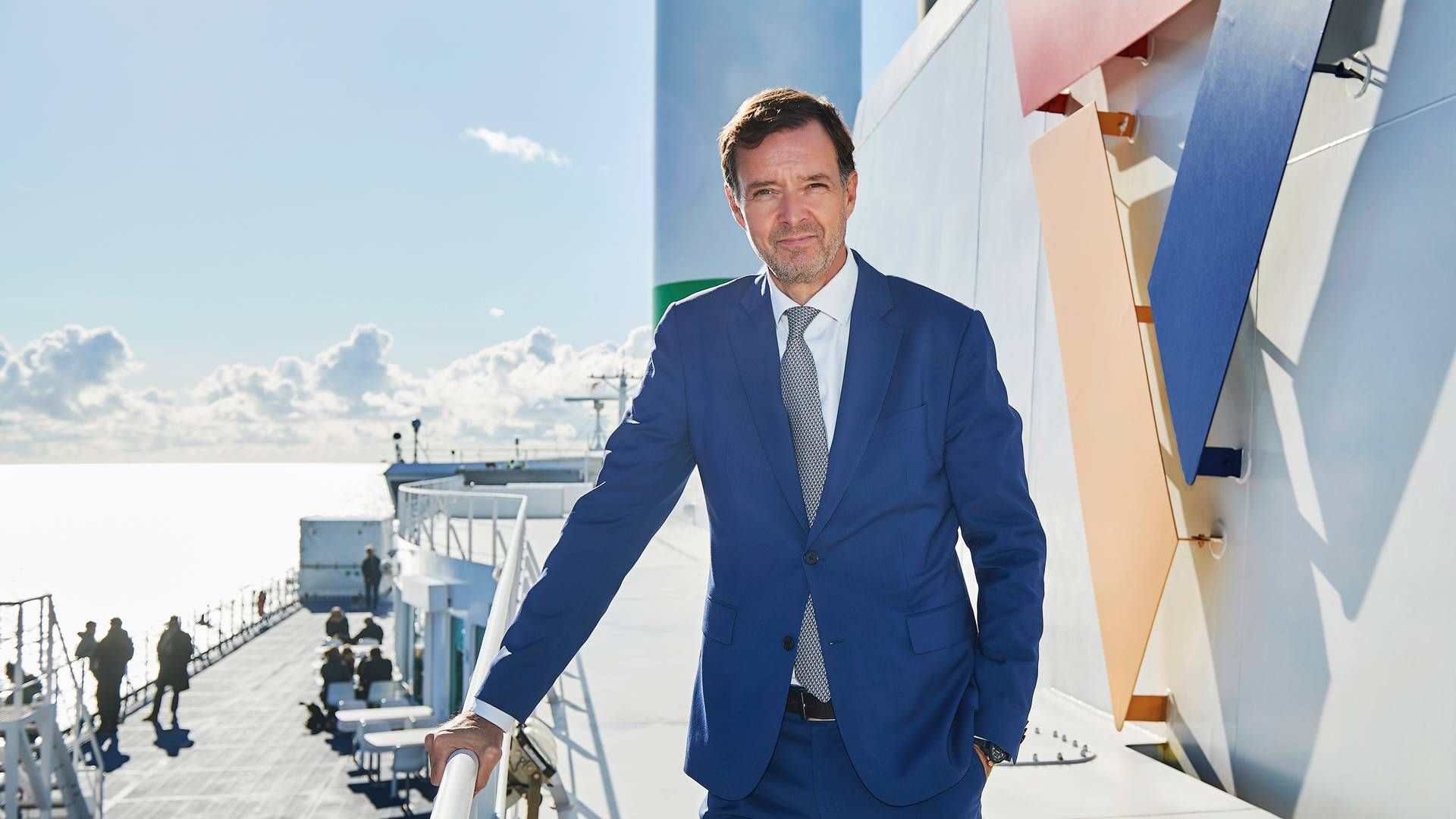 Scandlines adm. direktør Carsten Nørland. | Foto: Patrick Kirkby/Scandlines