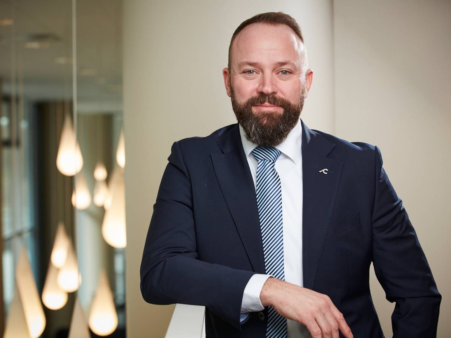 Cadelers danske topchef, Mikkel Gleerup, tager en ny stor vindkontrakt i Polen med ind i fusionen med Eneti. | Foto: cadeler