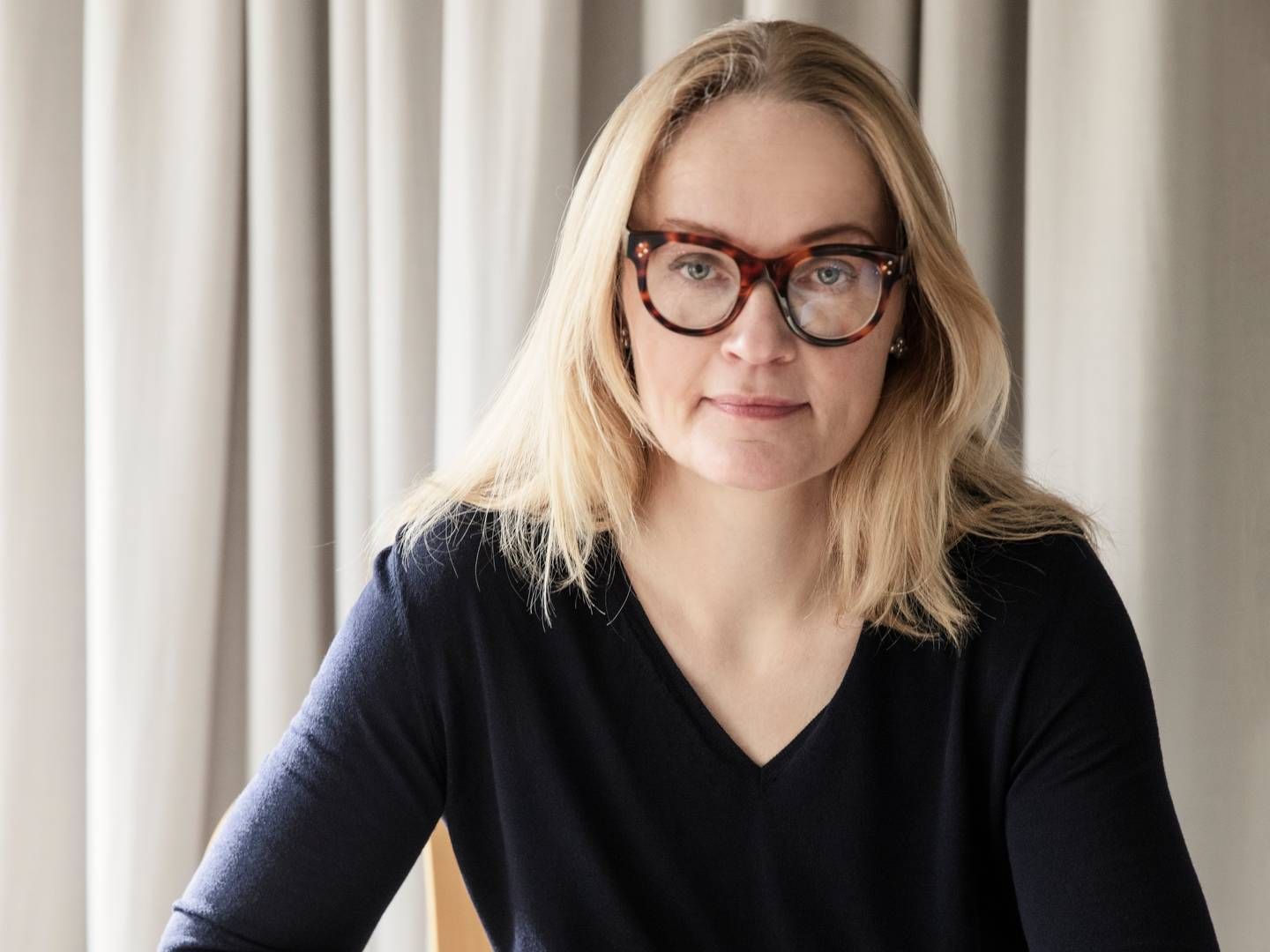 Marie-Louise Høstbo er uddannet arkitekt fra Det Kongelige Danske Kunstakademi og har været kreativ designdirektør i møbelvirksomheden Fritz Hansen siden april 2022. | Foto: Fritz Hansen