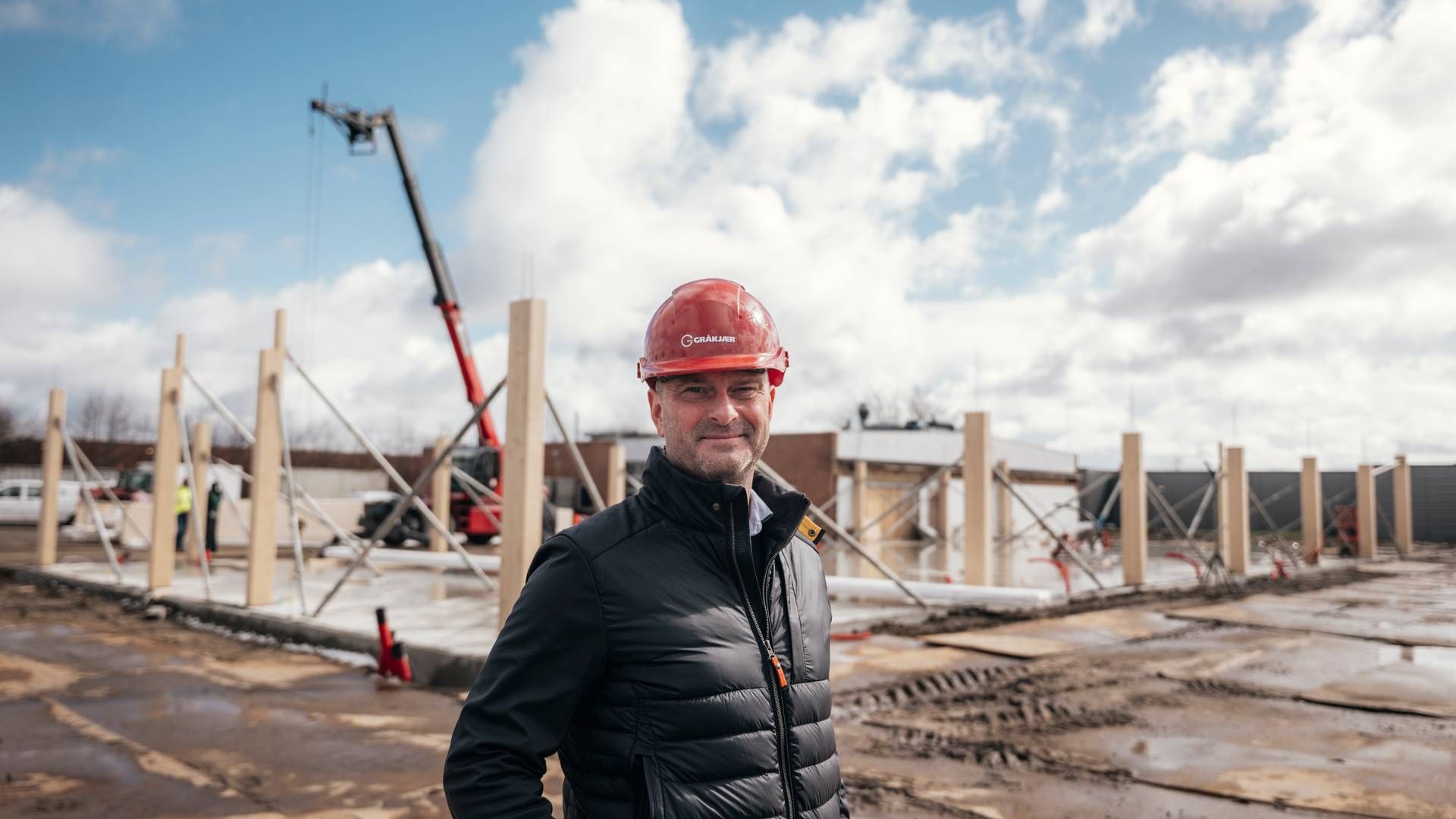 Gråkjærs direktør Henrik Skaarup glæder sig især over to nye, store svenske ordrer. Den ene til over 100 mio. kr. | Foto: Pr-foto Gråkjær