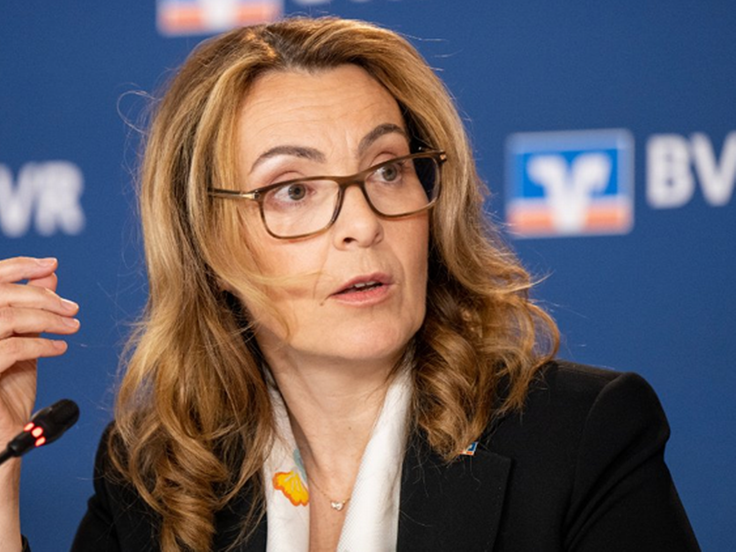 Die Präsidentin des Bundesverbands der Deutschen Volksbanken und Raiffeisenbanken, Marija Kolak. | Foto: BVR