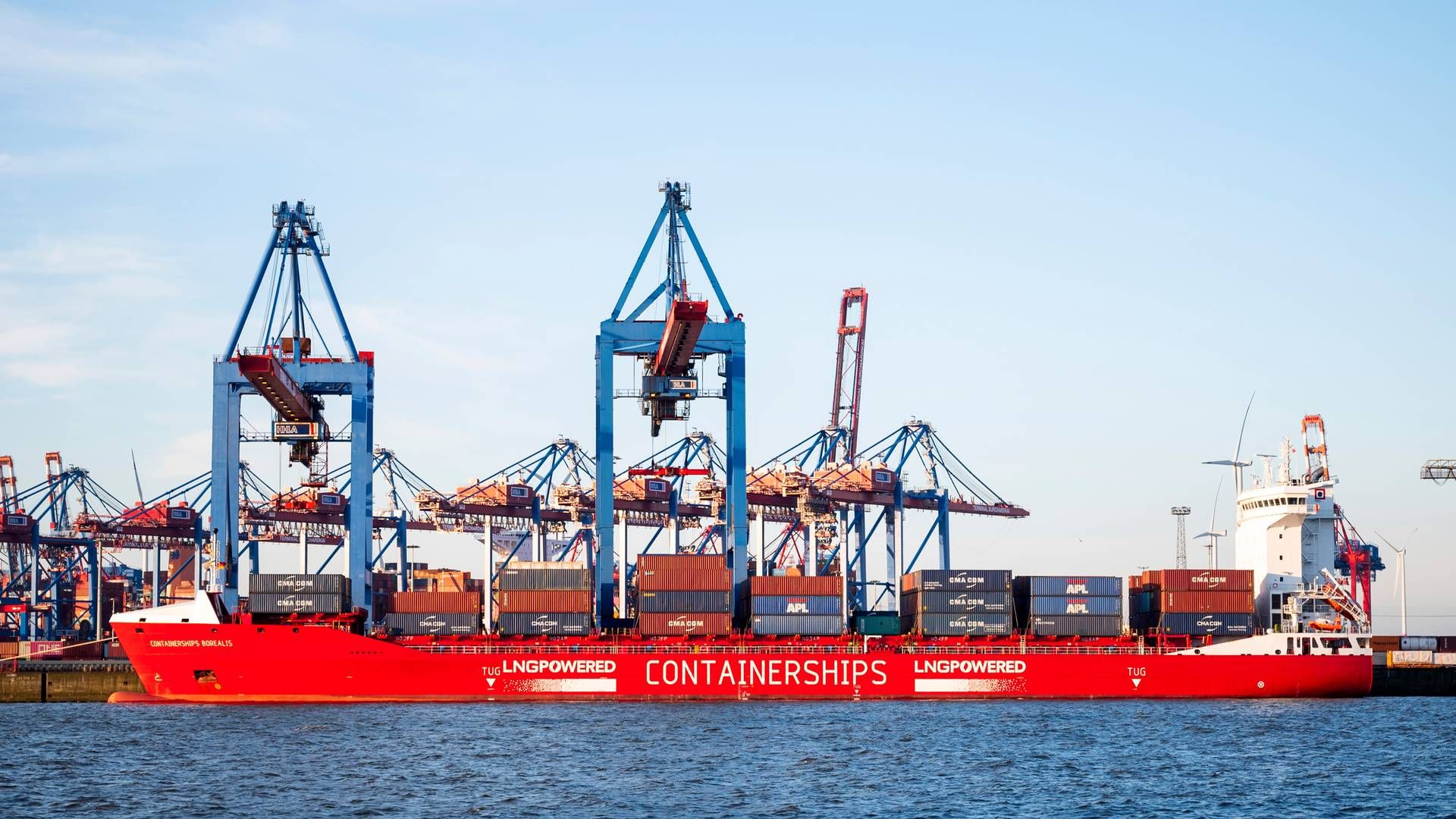 Finske Containerships bliver nu lagt helt ind under sin ejer CMA CGM. | Foto: Daniel Bockwoldt/AP/Ritzau Scanpix