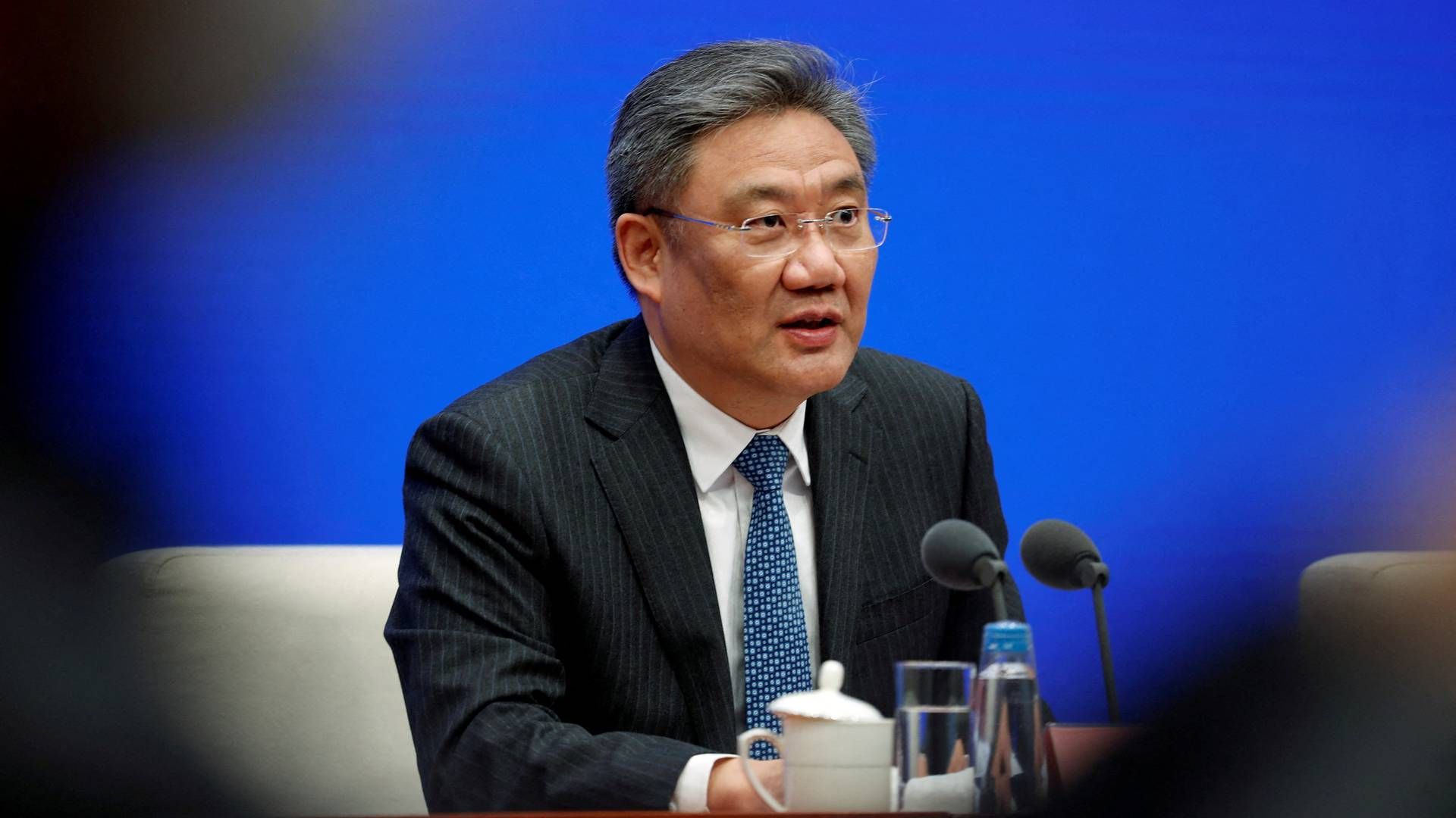Commerce Minister Wang Wentao | Photo: Florence Lo/Reuters/Ritzau Scanpix
